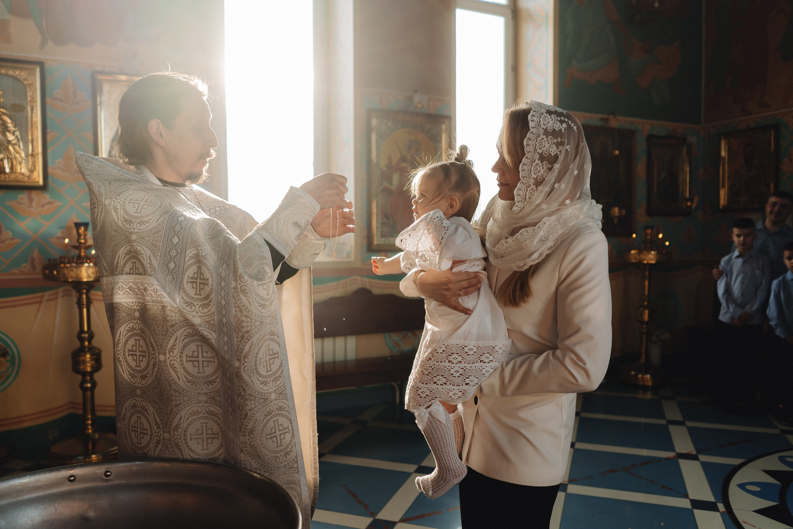 Крещение. Семейный и контент фотограф в Красноярске Власова Екатерина