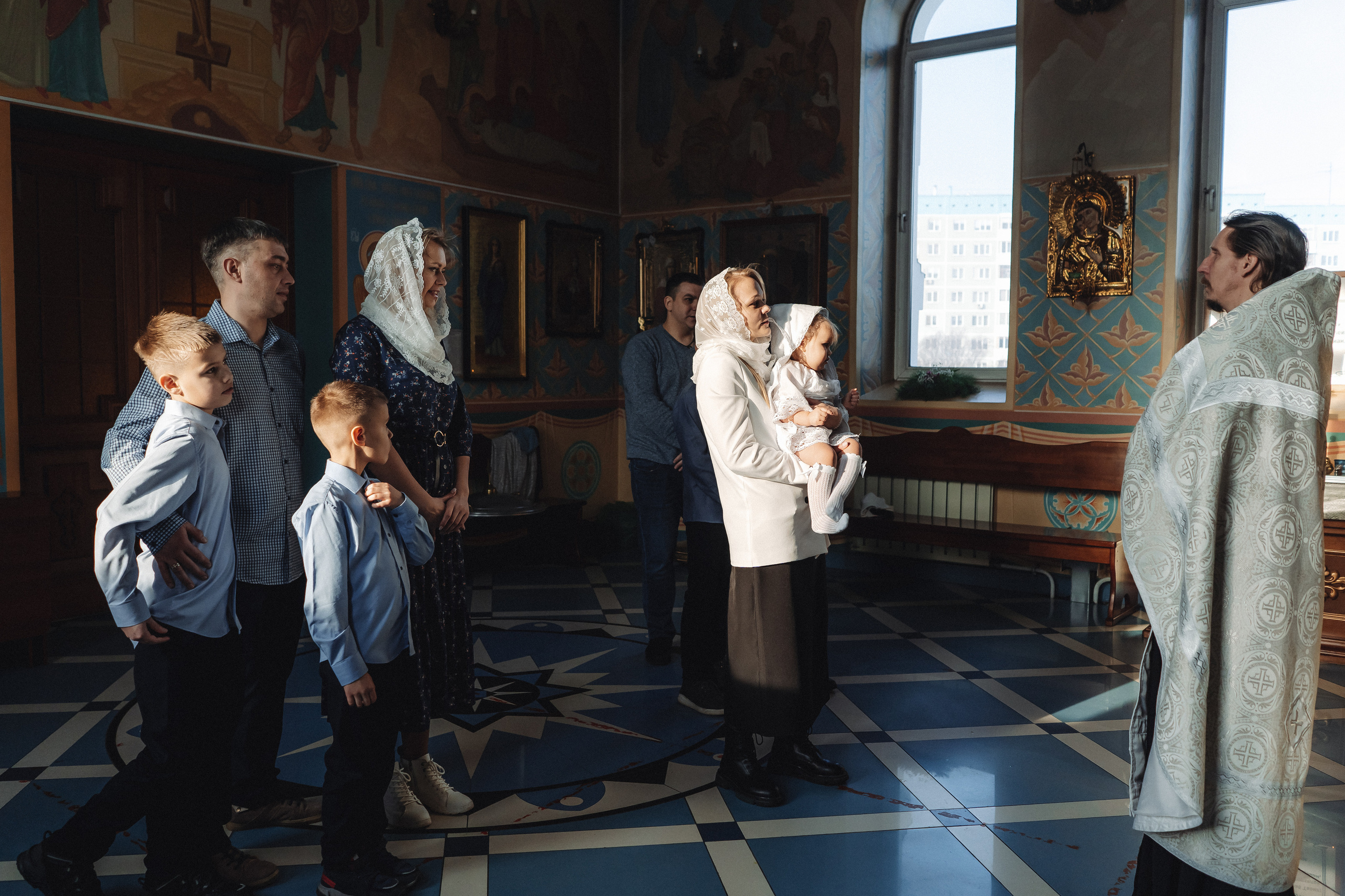 Крещение. Семейный и контент фотограф в Красноярске Власова Екатерина