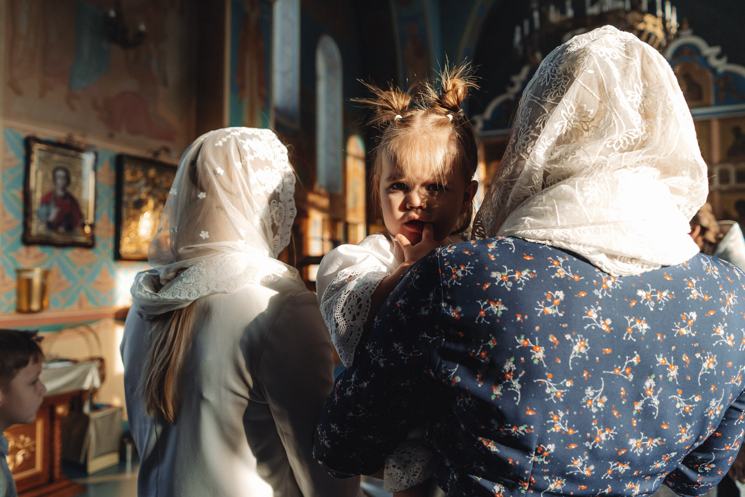 Крещение. Семейный и контент фотограф в Красноярске Власова Екатерина