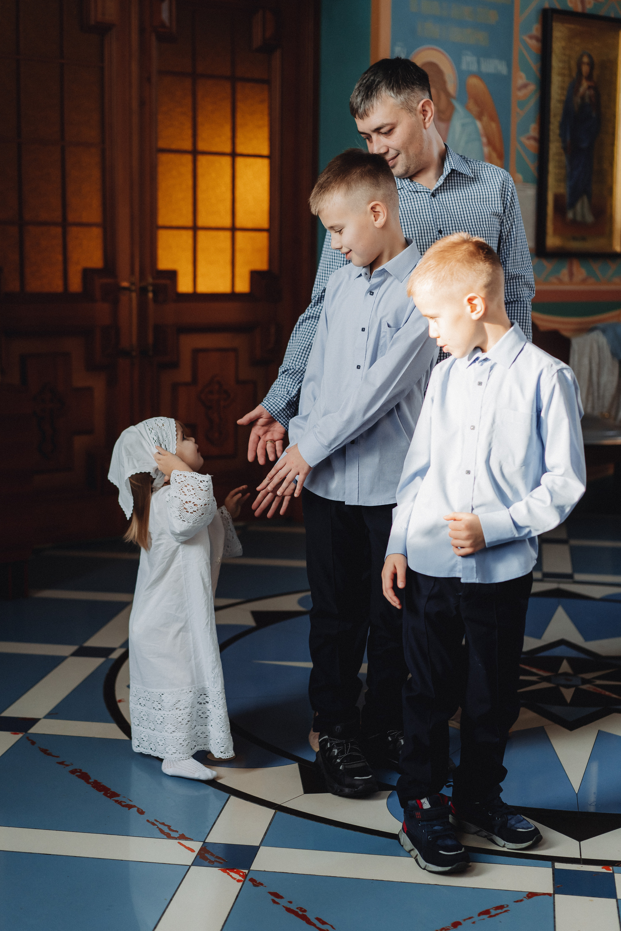 Крещение. Семейный и контент фотограф в Красноярске Власова Екатерина