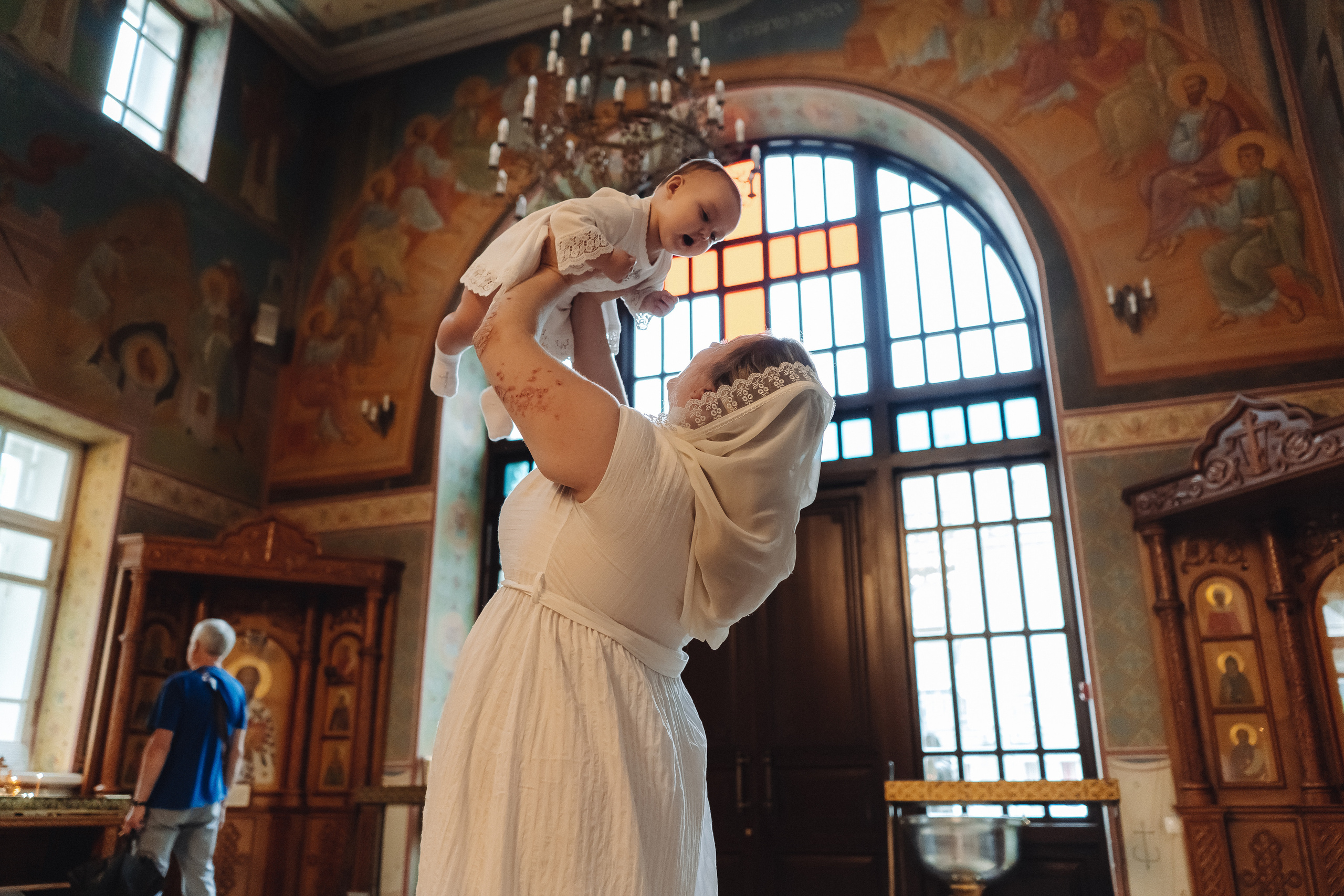 Крещение. Семейный и контент фотограф в Красноярске Власова Екатерина