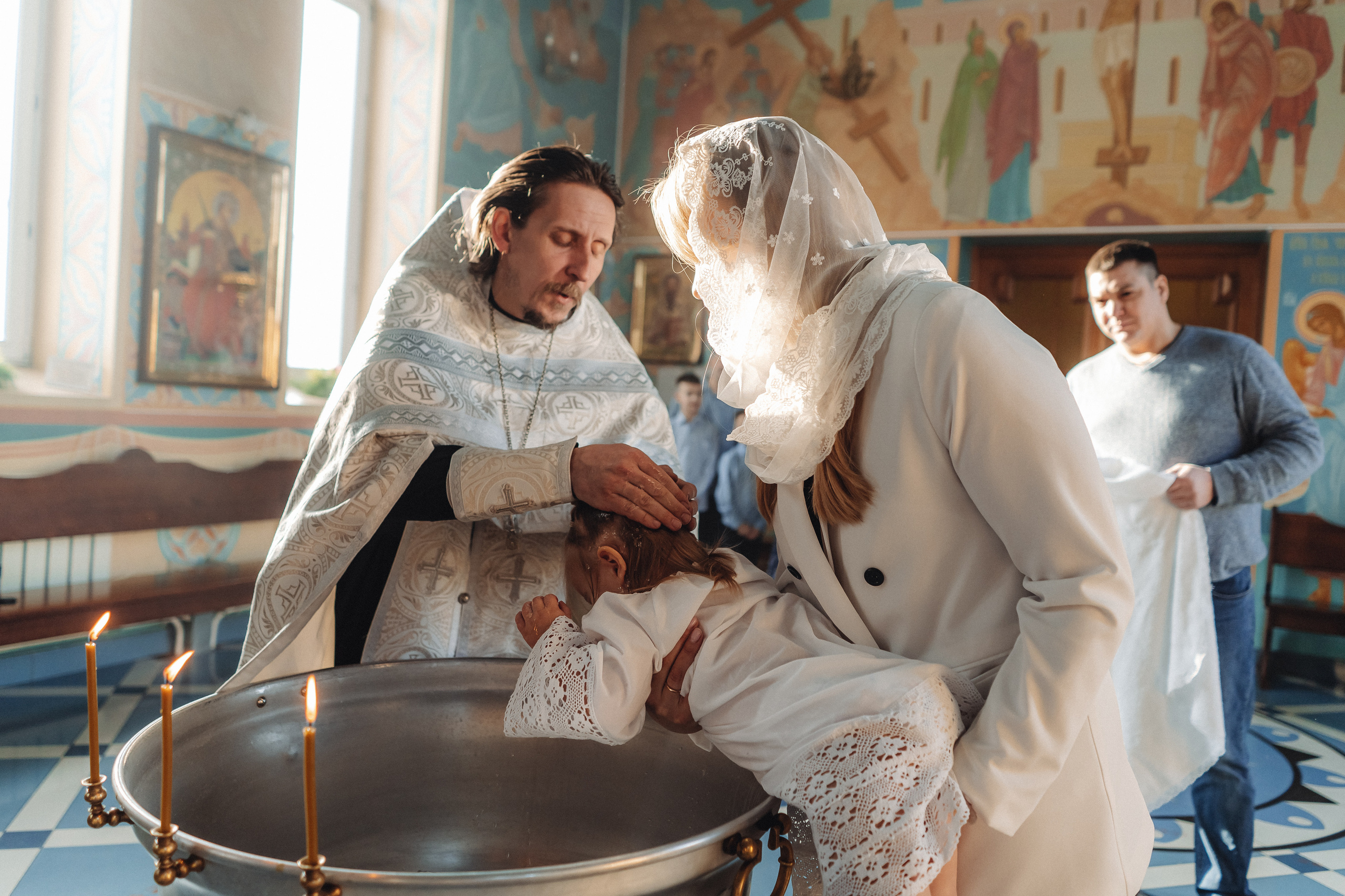 Крещение. Семейный и контент фотограф в Красноярске Власова Екатерина