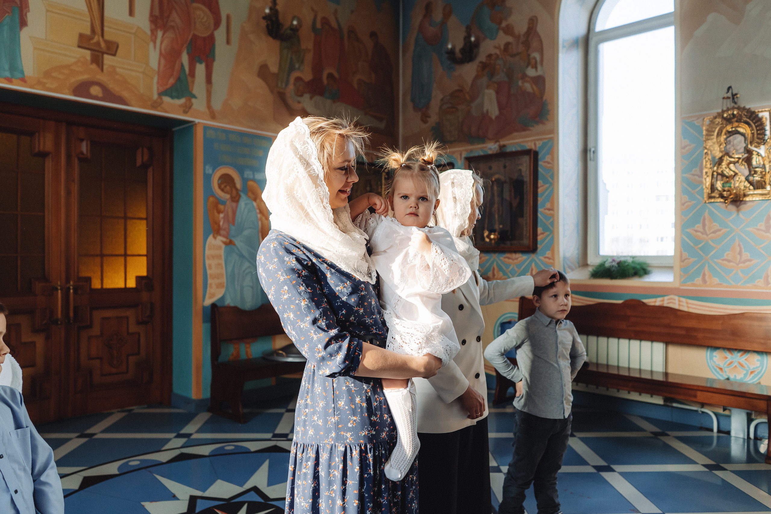 Крещение. Семейный и контент фотограф в Красноярске Власова Екатерина