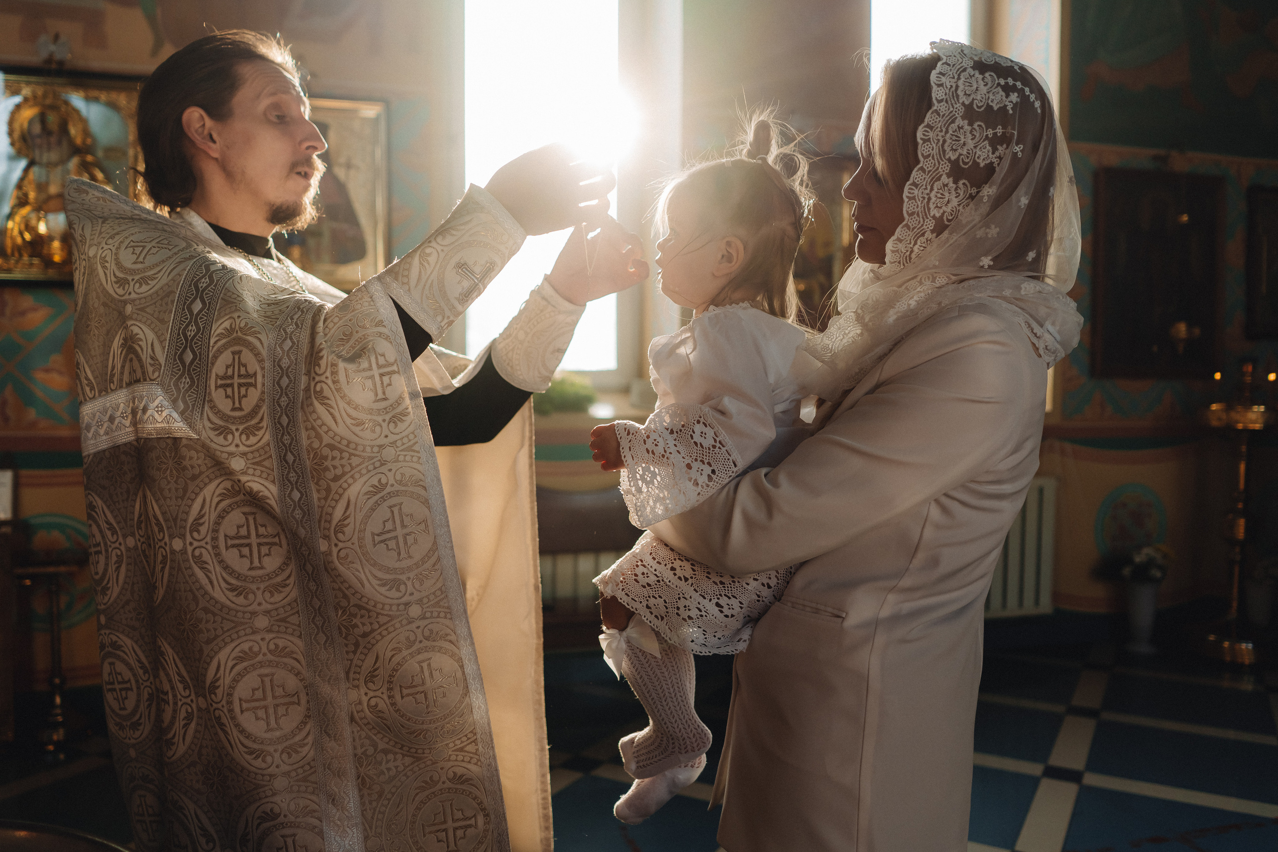Крещение. Семейный и контент фотограф в Красноярске Власова Екатерина