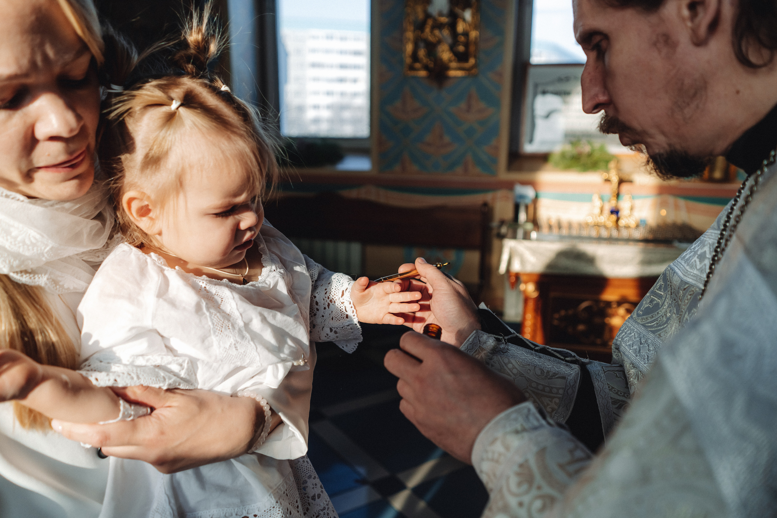 Крещение. Семейный и контент фотограф в Красноярске Власова Екатерина