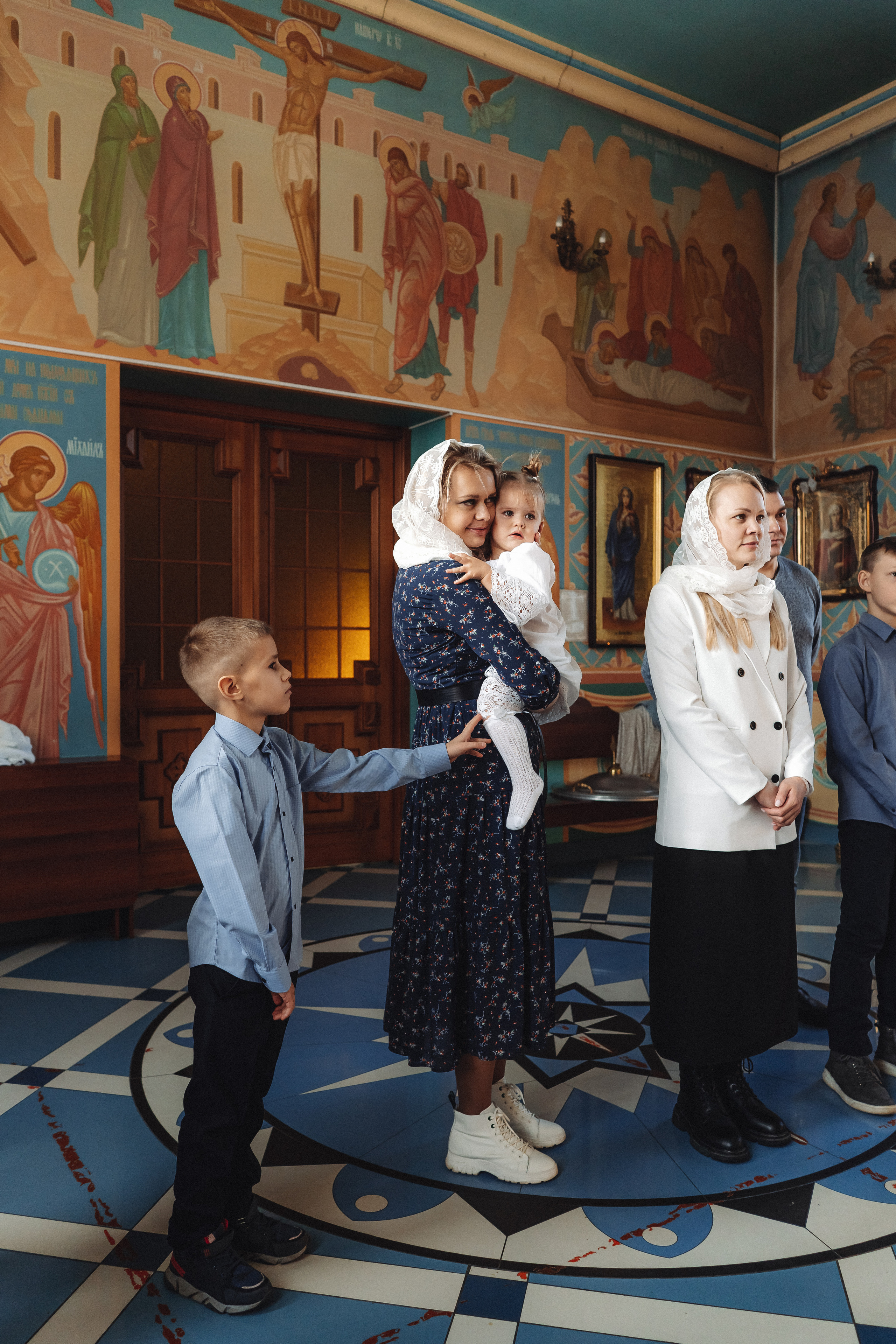 Крещение. Семейный и контент фотограф в Красноярске Власова Екатерина