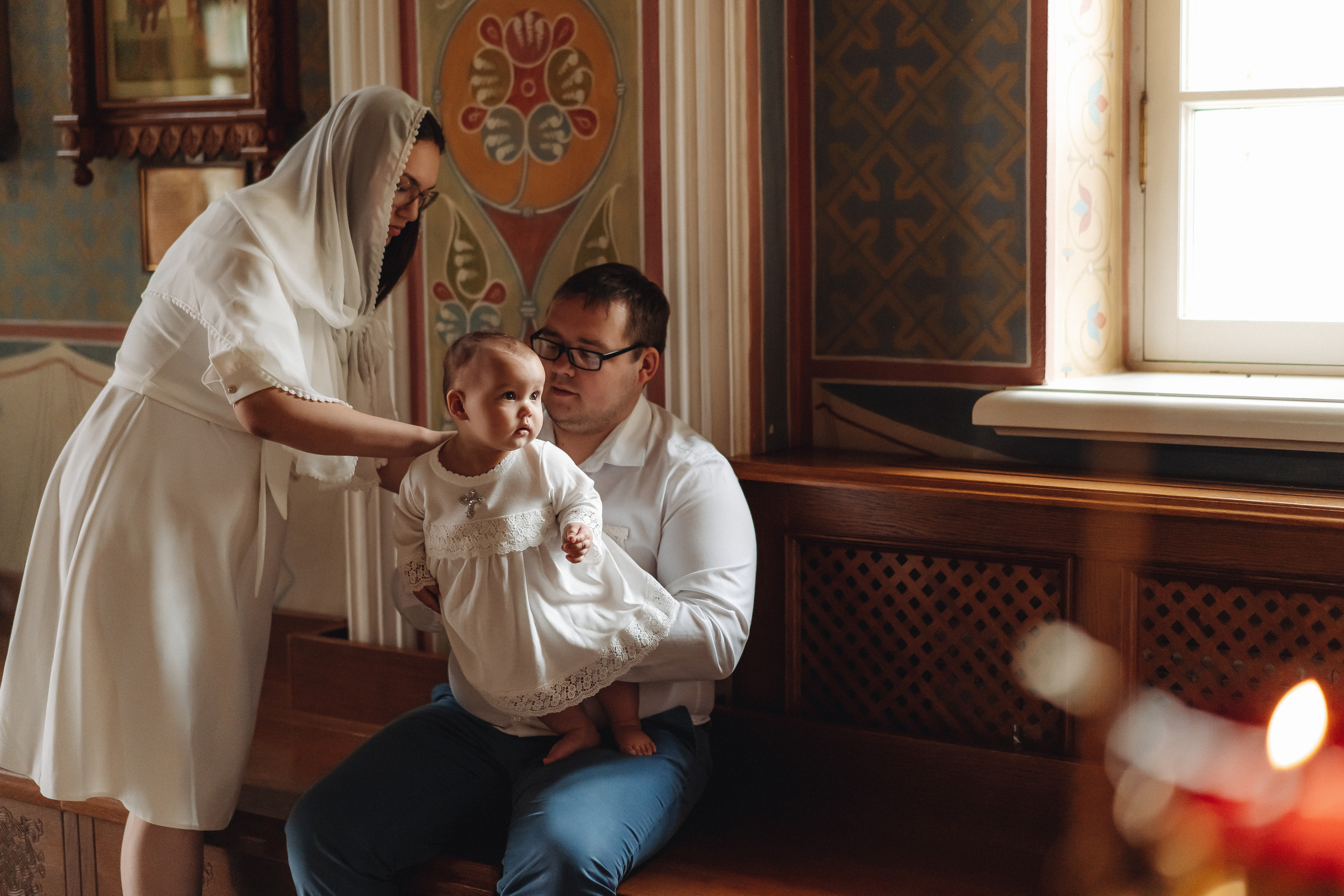 Крещение. Семейный и контент фотограф в Красноярске Власова Екатерина