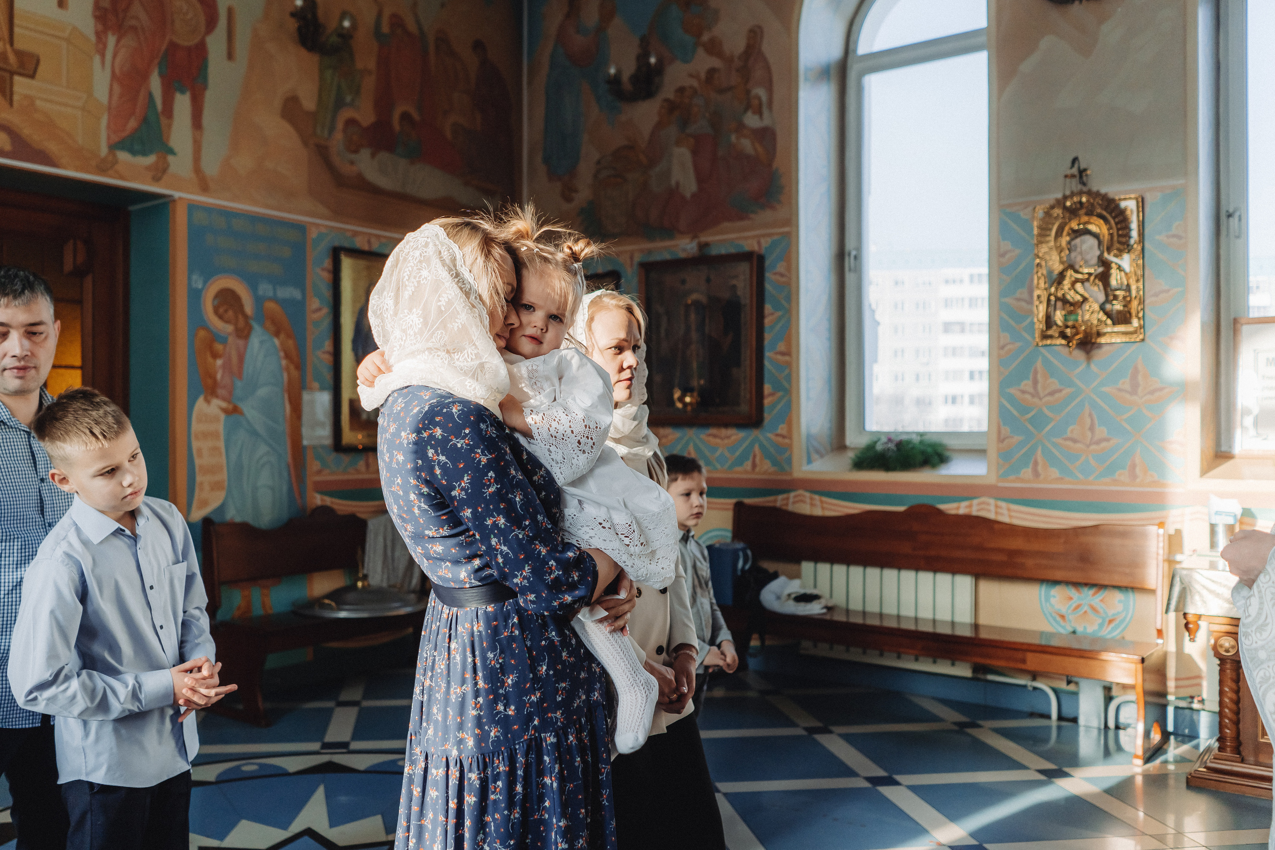 Крещение. Семейный и контент фотограф в Красноярске Власова Екатерина