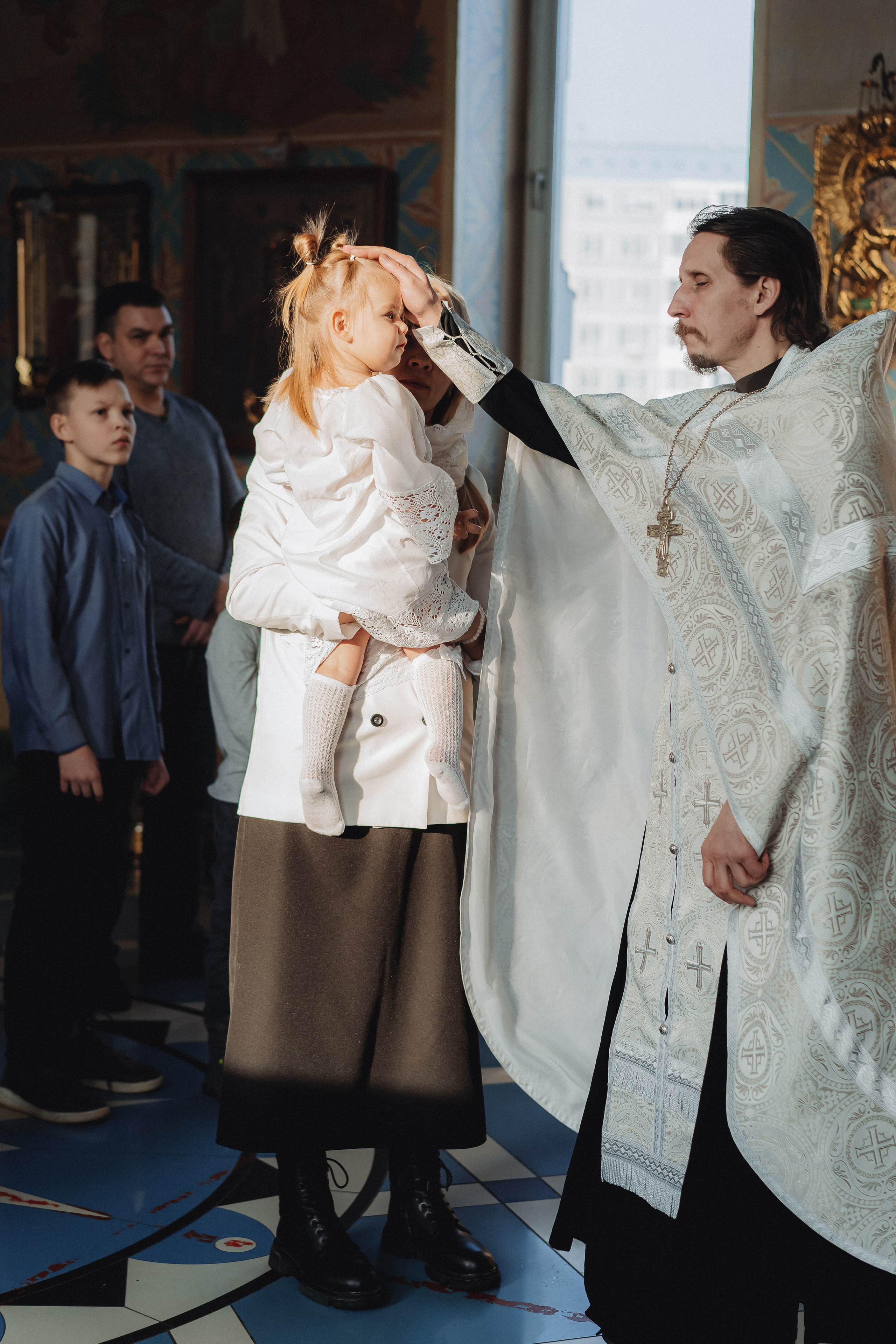 Крещение. Семейный и контент фотограф в Красноярске Власова Екатерина