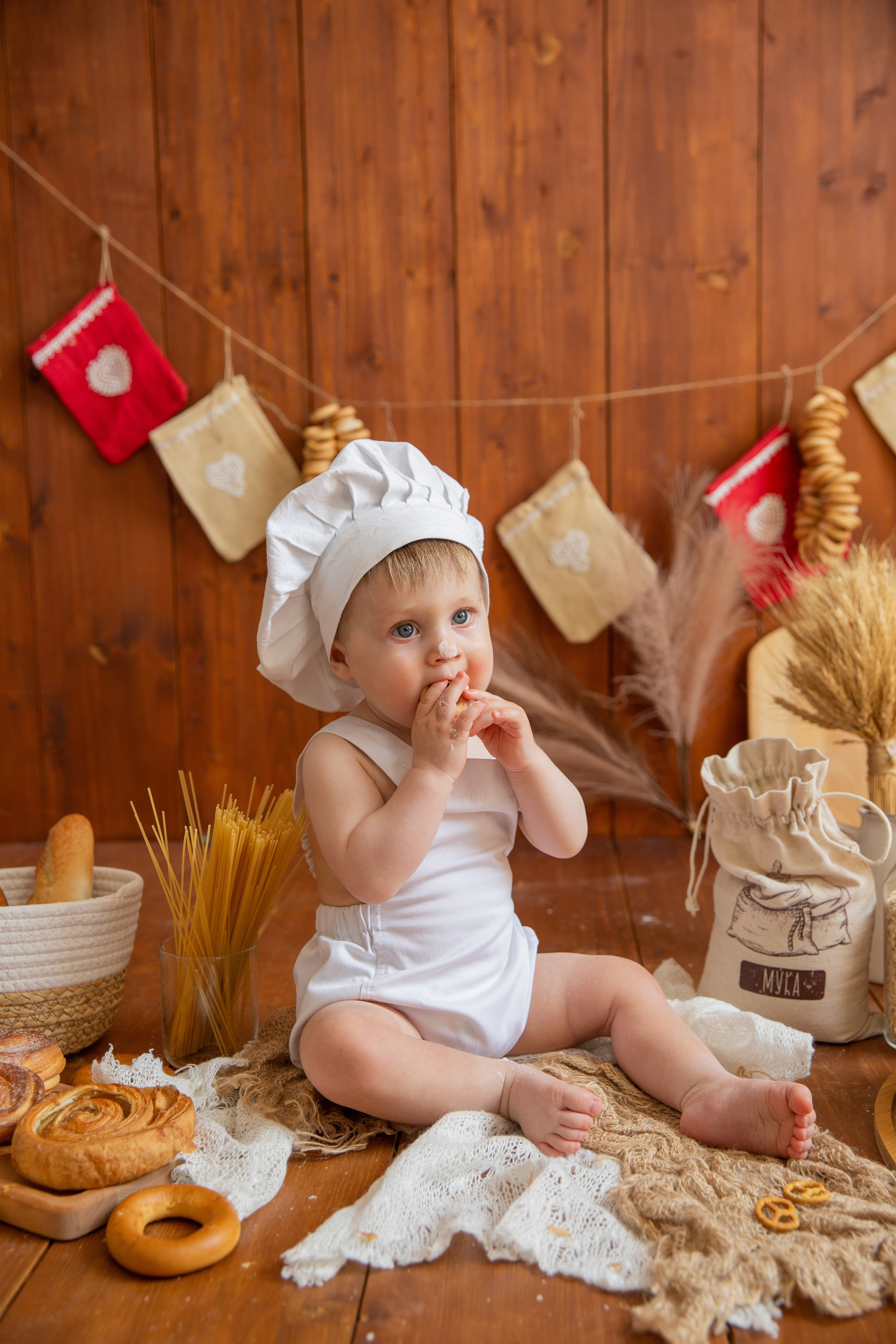 Фотодень «Поваренок». Фотограф новорожденных в Волгограде Иванова Екатерина