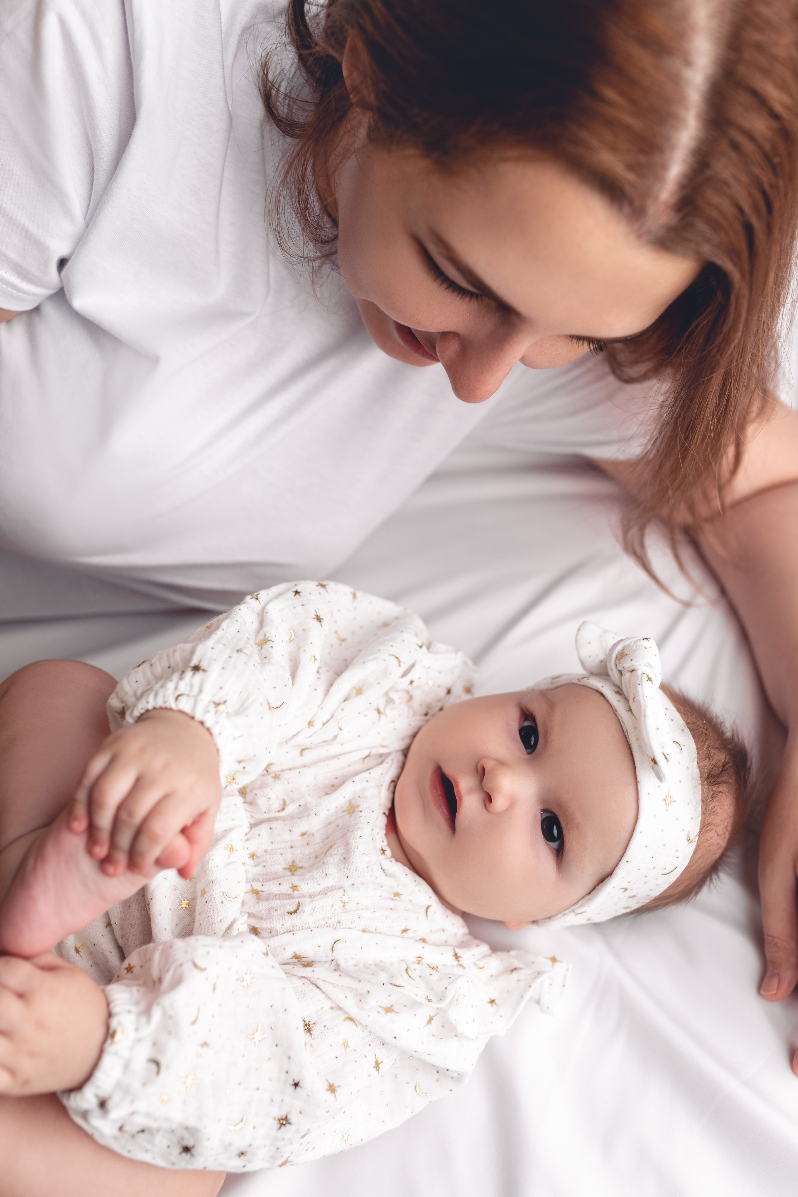 Фотосессия Варюши в натуральном стиле. Фотограф новорожденных в г. Барнаул Ренпенинг Катерина