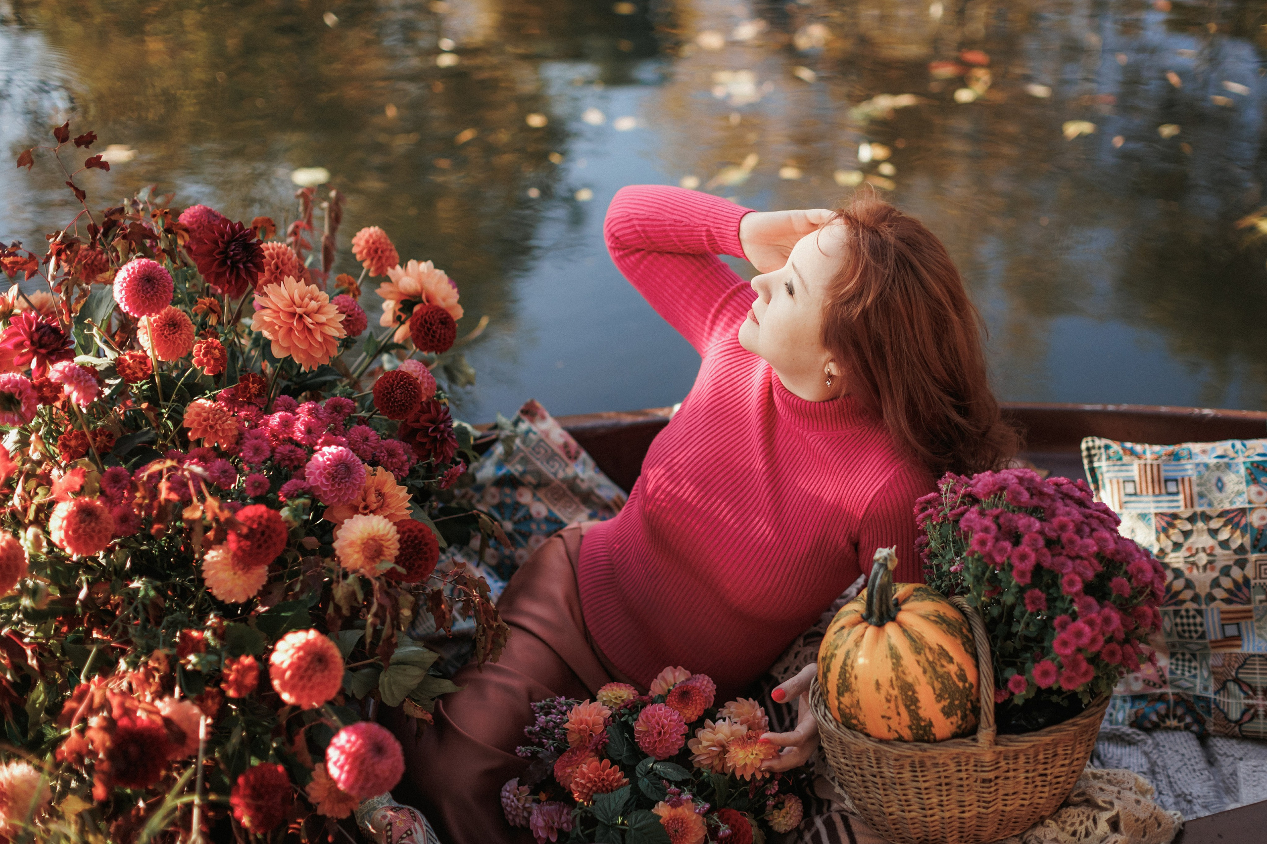 Фотопроект «Лодка в цветах». Свадебный, семейный и детский фотограф в городе Партизанск, Находка