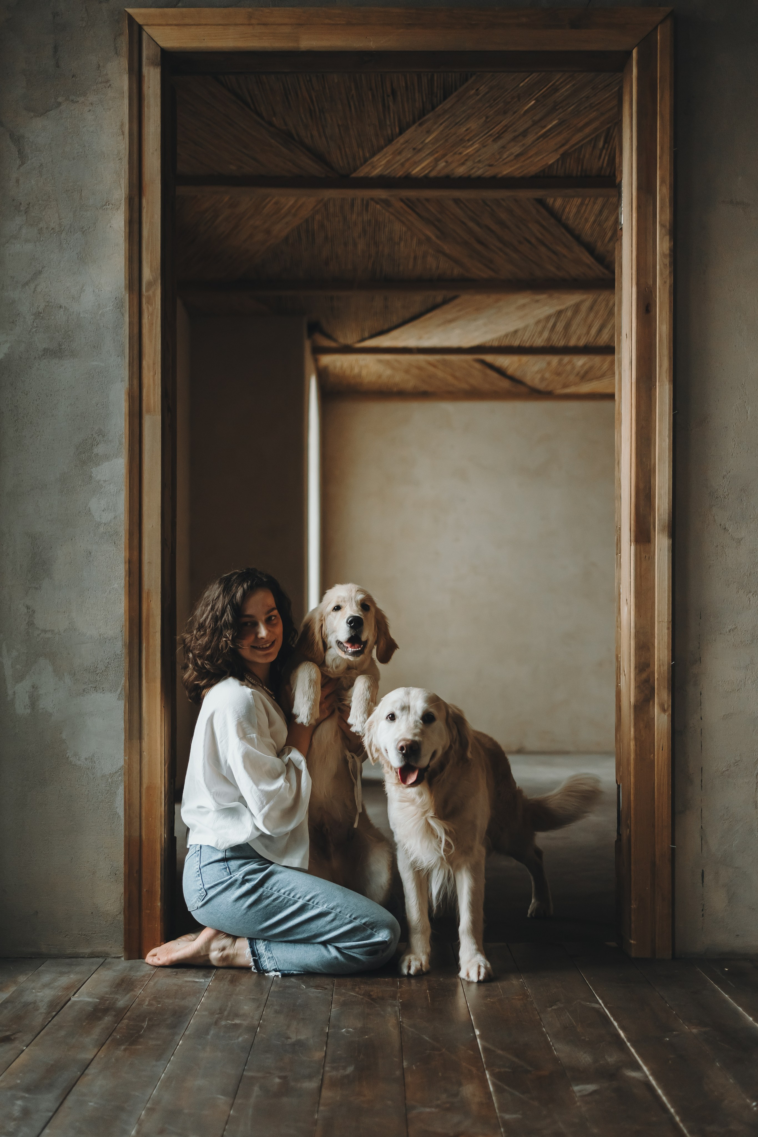 Настя, Арчи и Арагон. Фотограф-анималист в Санкт-Петербурге Алина Яхонт