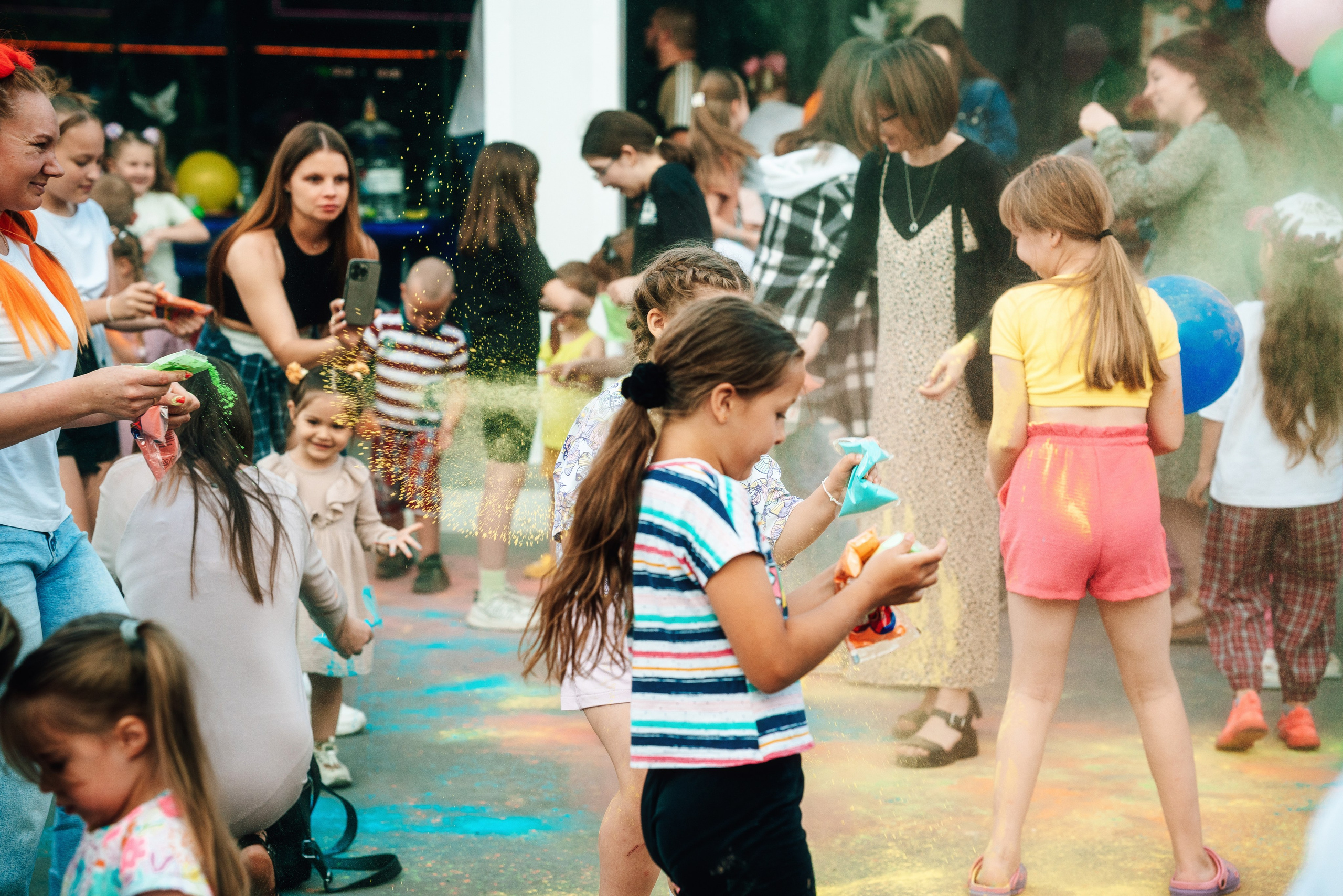 Репортажная фотосъемка детского праздника. Свадебный и репортажный фотограф в Воронеже Роман Янко