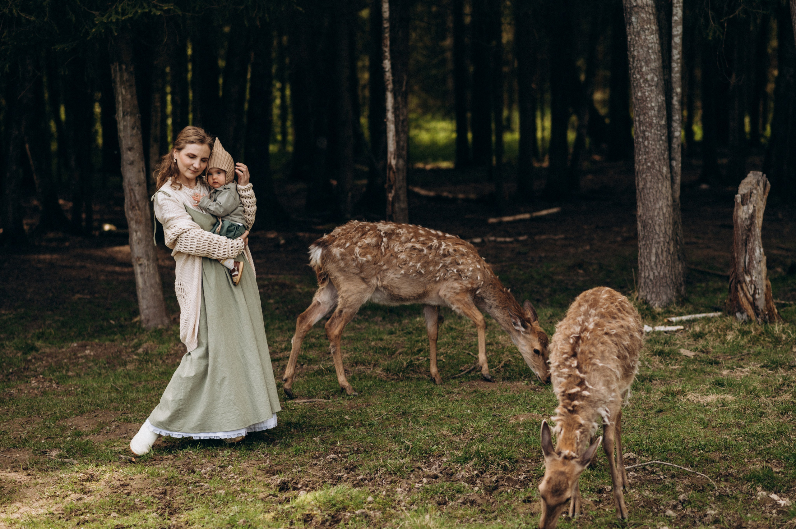 Оленья ферма. Семейный фотограф Нагорнова Виктория