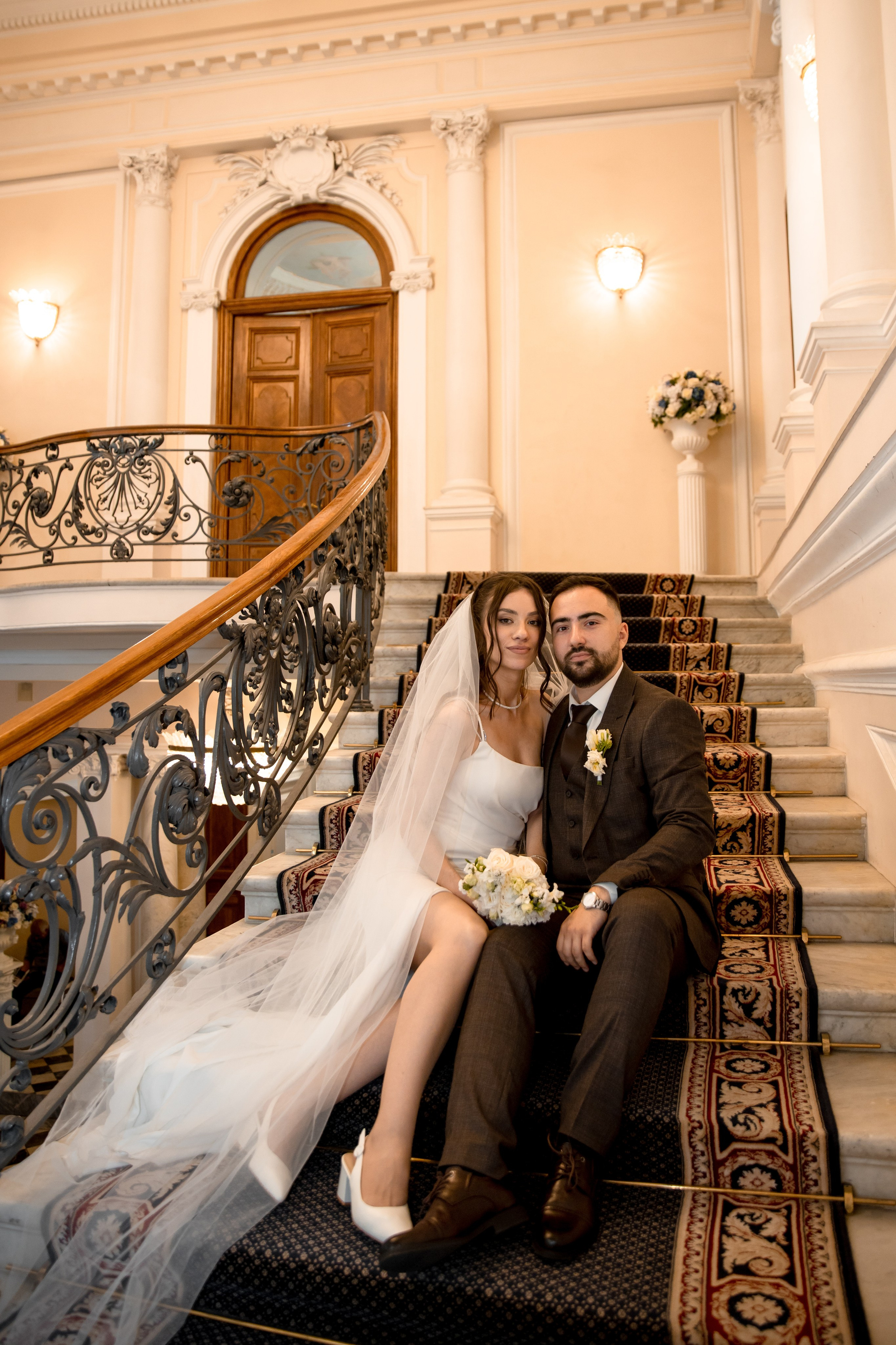 Анна и Александр / Прогулка + ЗАГС. Свадебный и семейный фотограф в Москве Диана Левченко