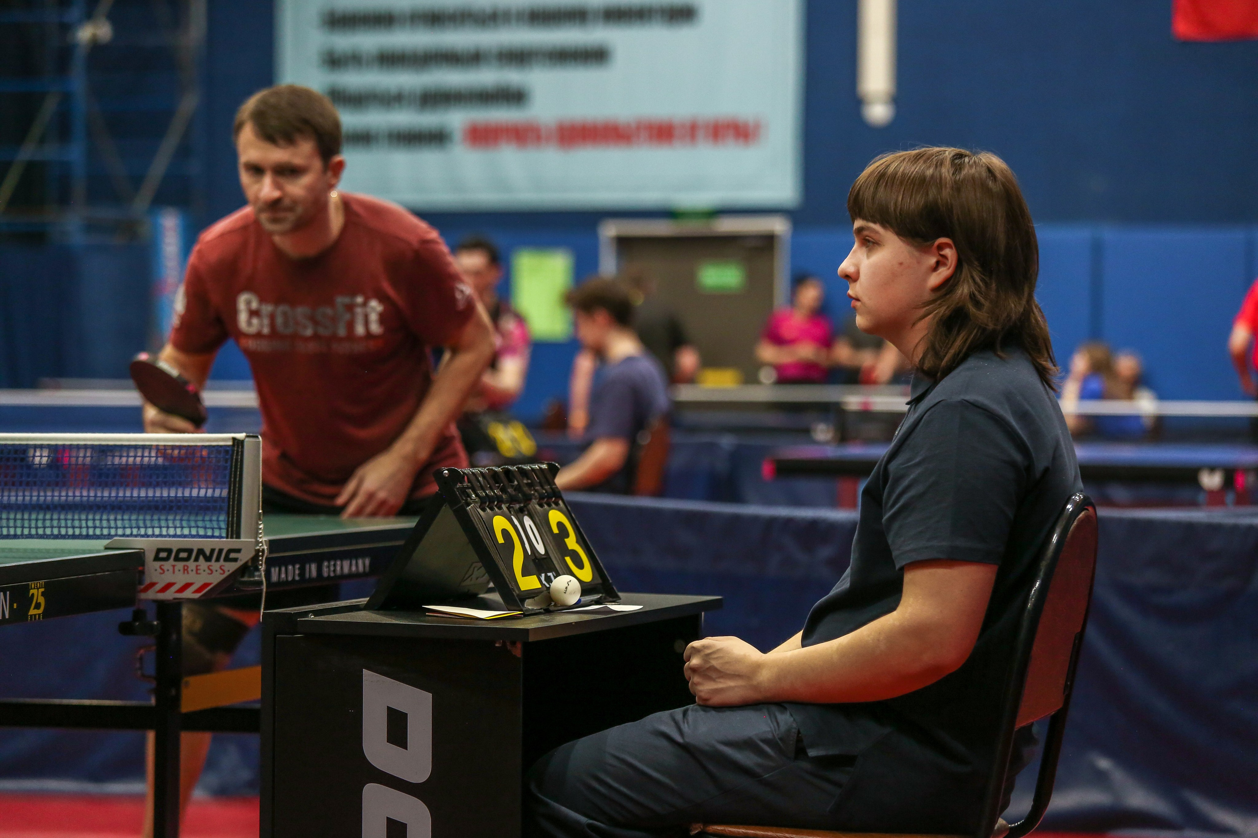 Соревнования по настольному теннису. Репортажный, семейный, свадебный, портретный фотограф