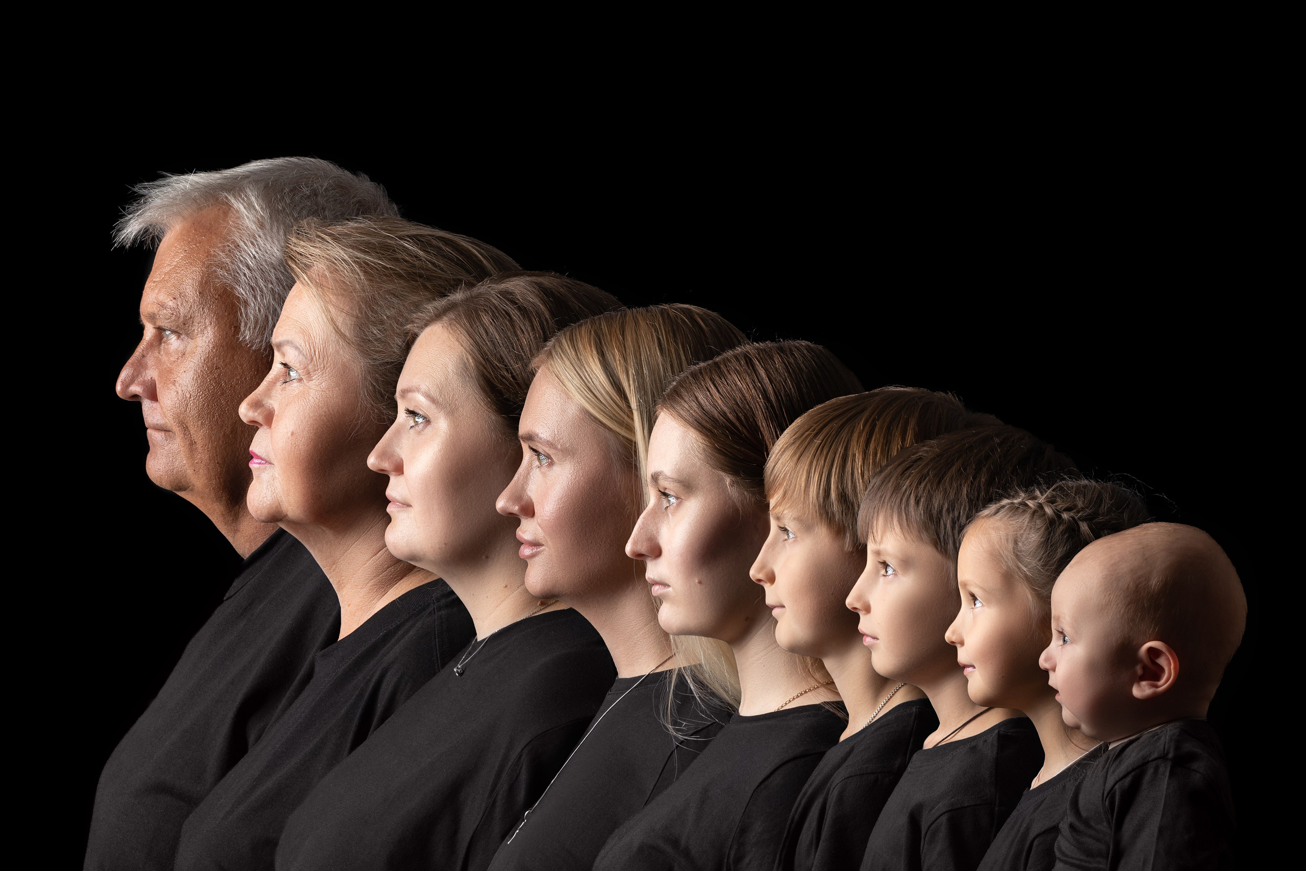 Портрет поколений. Фотограф новорожденных, детский фотограф в г. Оренбурге Екатерина Козлова