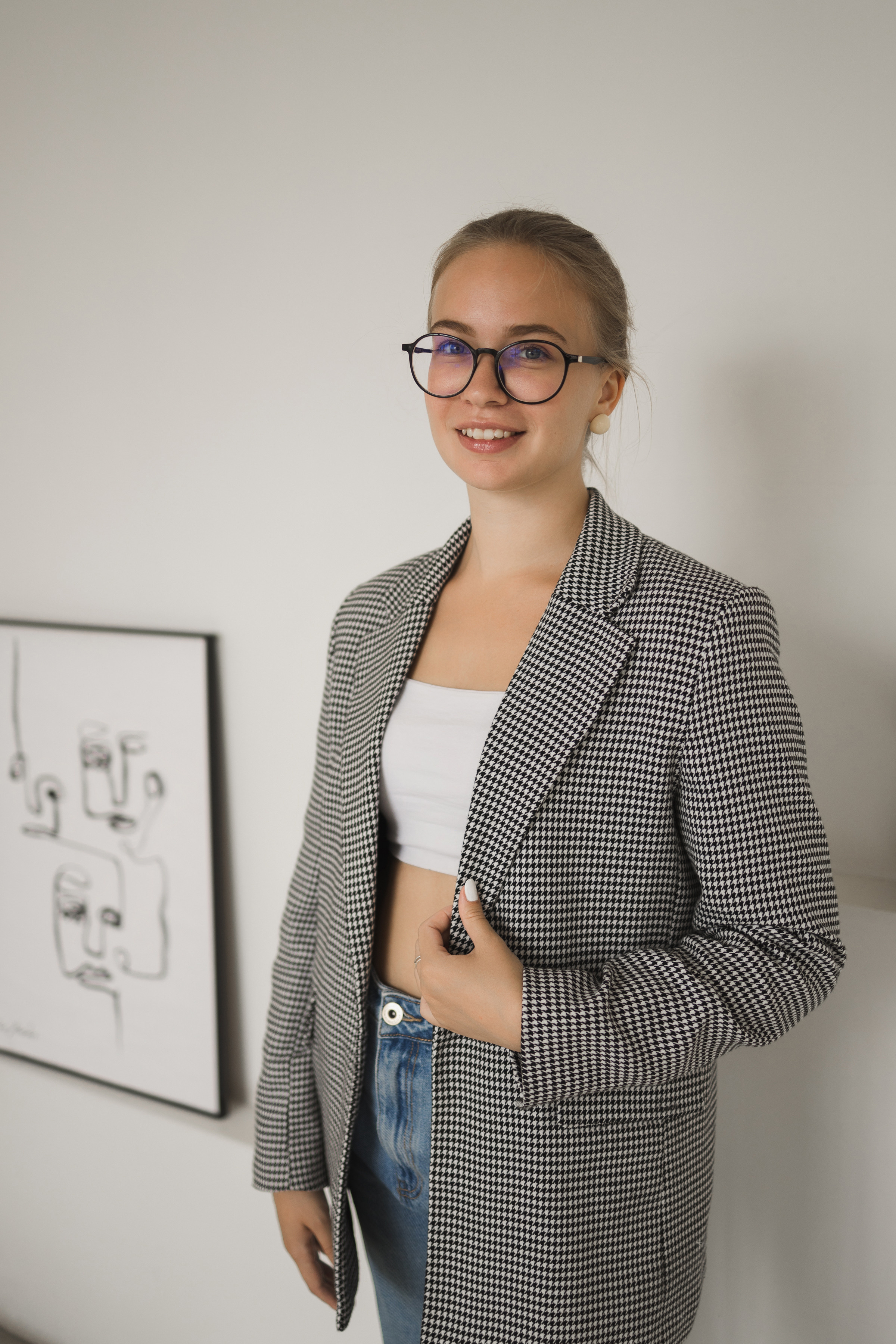 Деловой портрет. Портретный фотограф СПб, женский фотограф, минимализм и эстетика