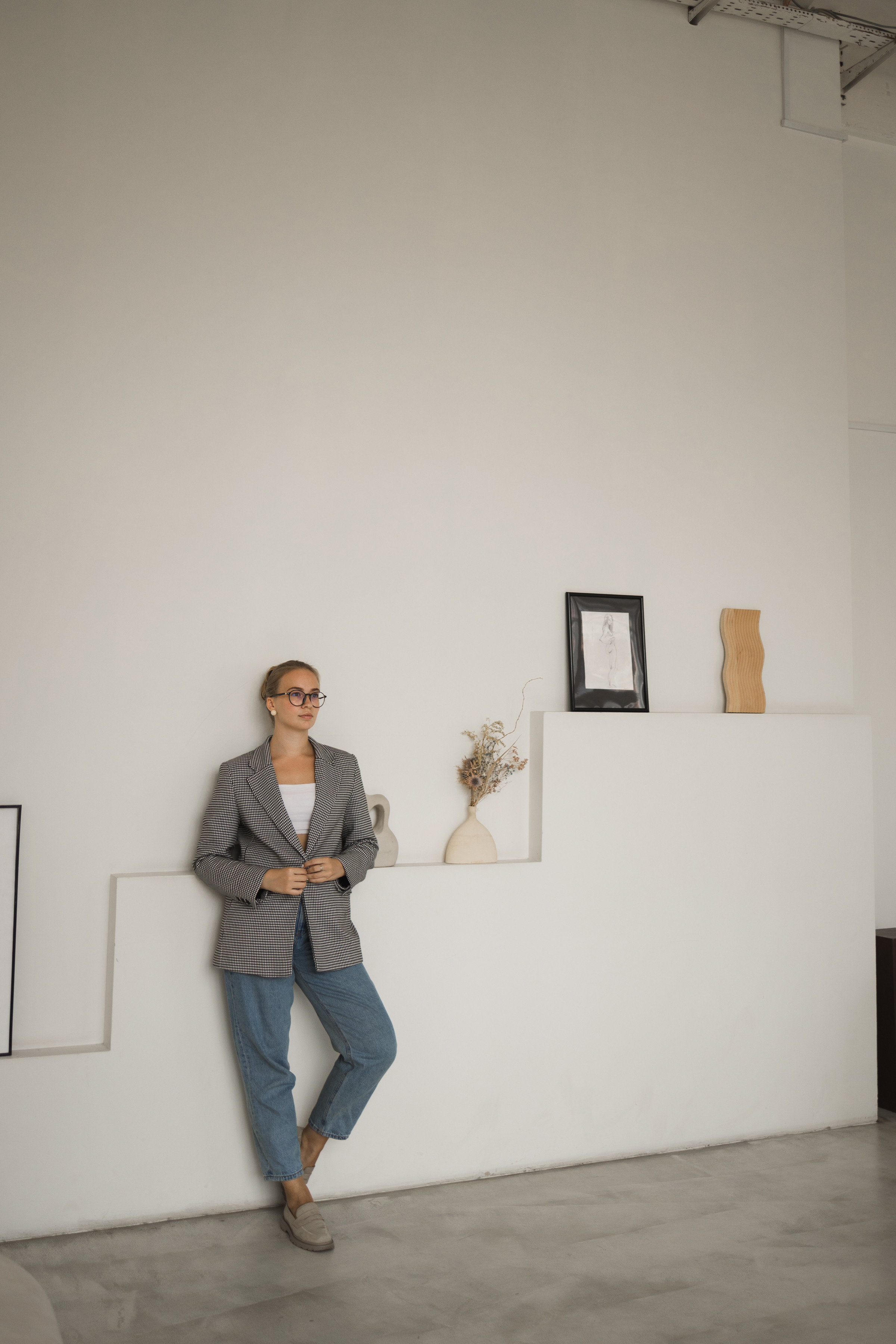 Деловой портрет. Портретный фотограф СПб, женский фотограф, минимализм и эстетика