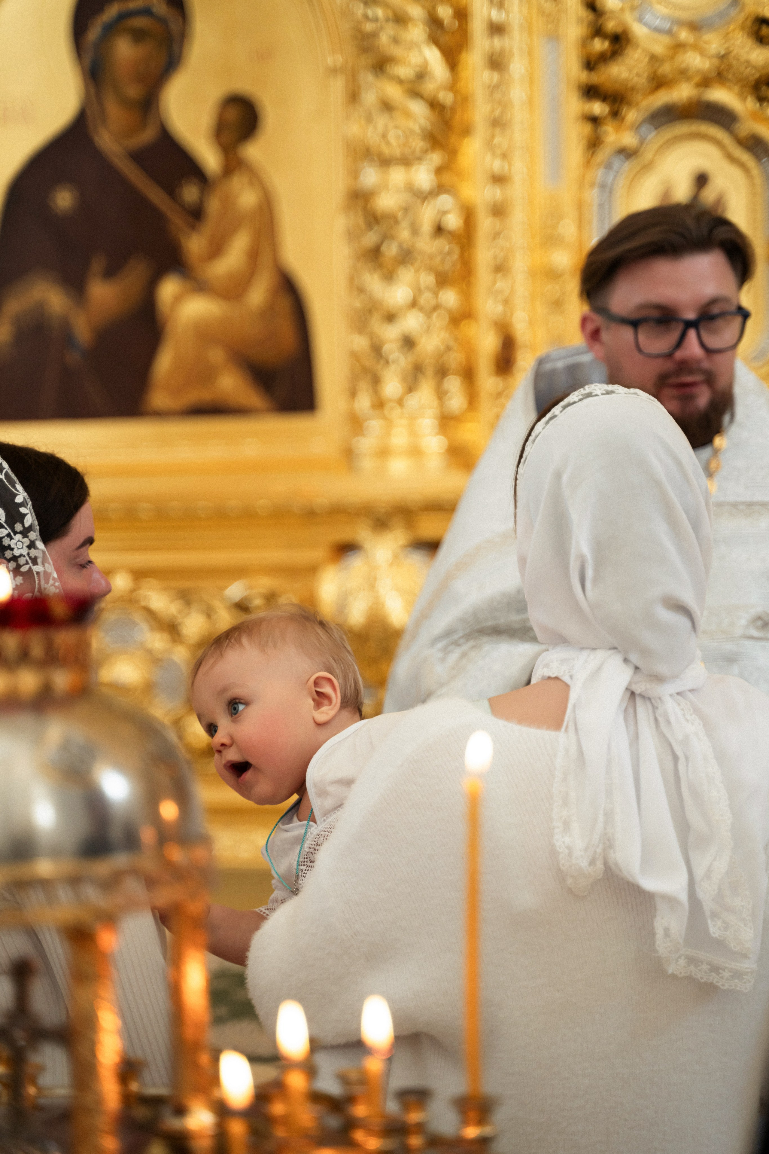 Крещение Макара. Фотограф Алина Филимонова Тверь