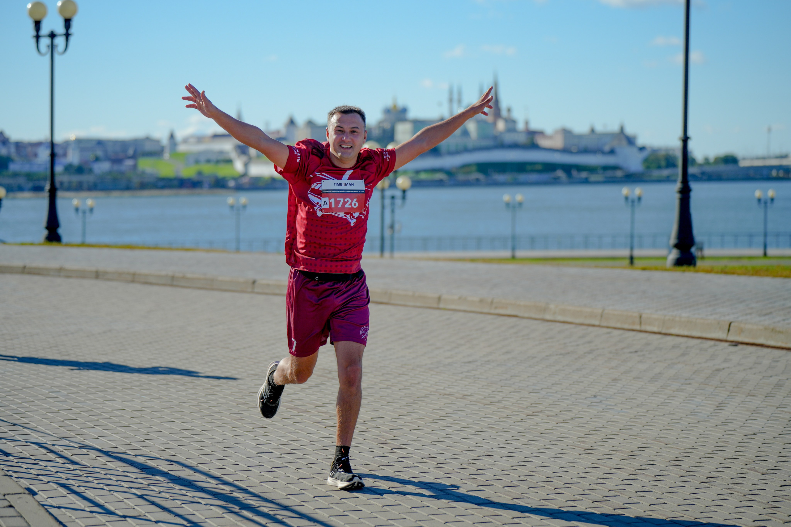 Спортивный репортаж Казанский полумарафон. Фотоким