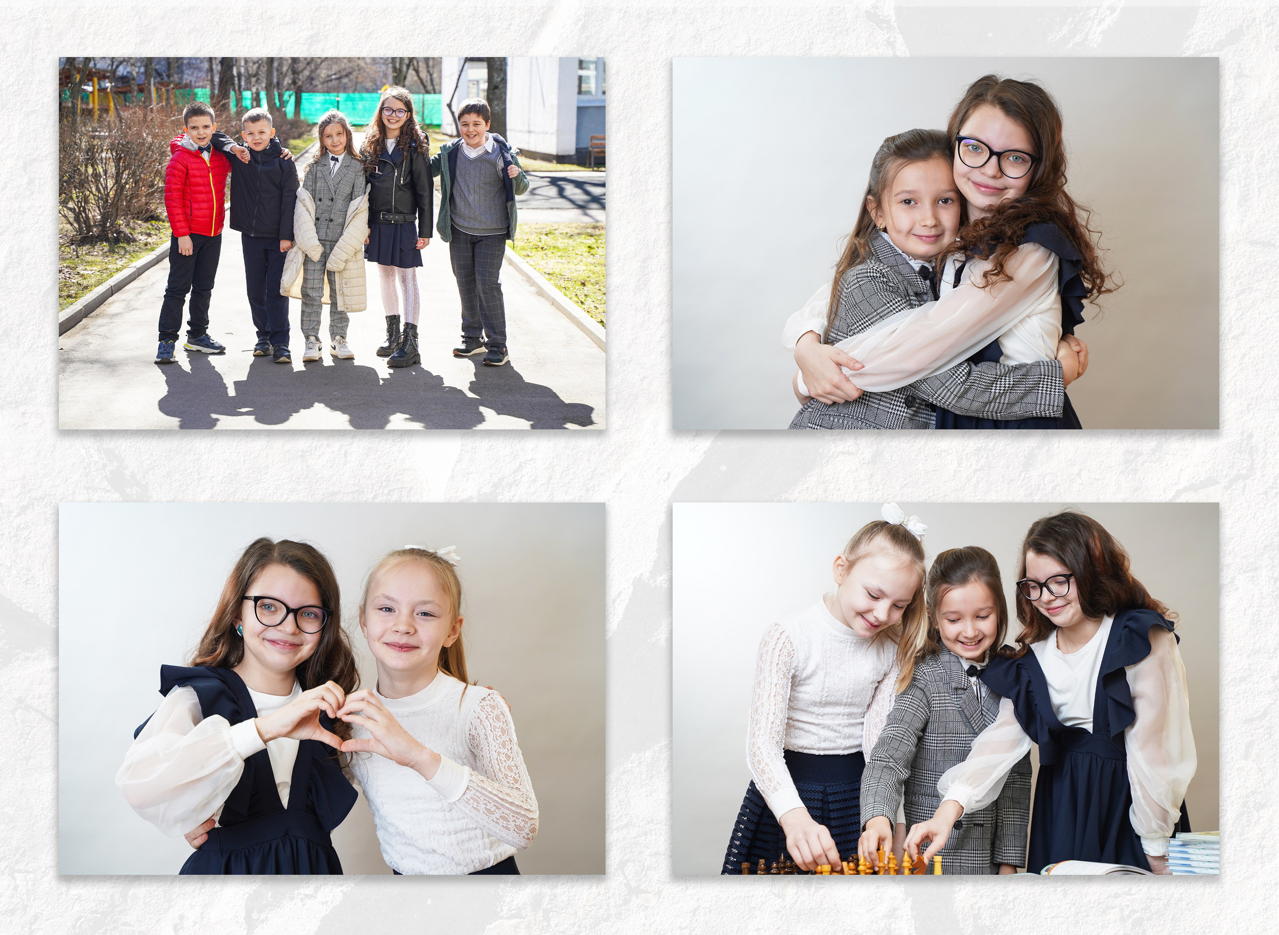 Современные выпускные альбомы для начальной школы — свежие идеи и креативные сюжеты для фотосъёмки 1 и 4 классов в школе и в студии. Авторские выпускные альбомы для детских садов, начальной и старшей школы в Москве и московской области