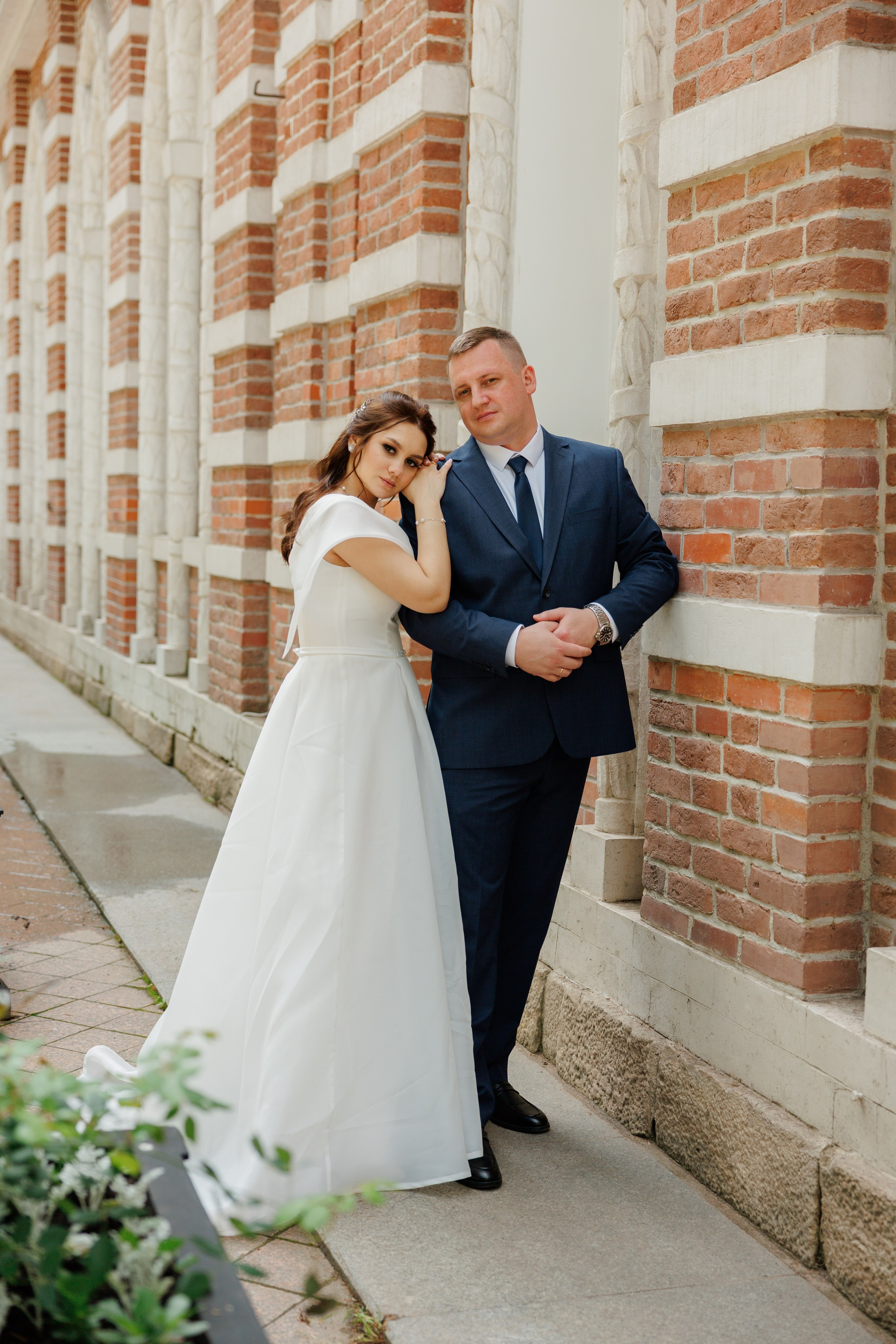 Свадебная фотосессия в Царицыно. Свадебная съёмка в Москве