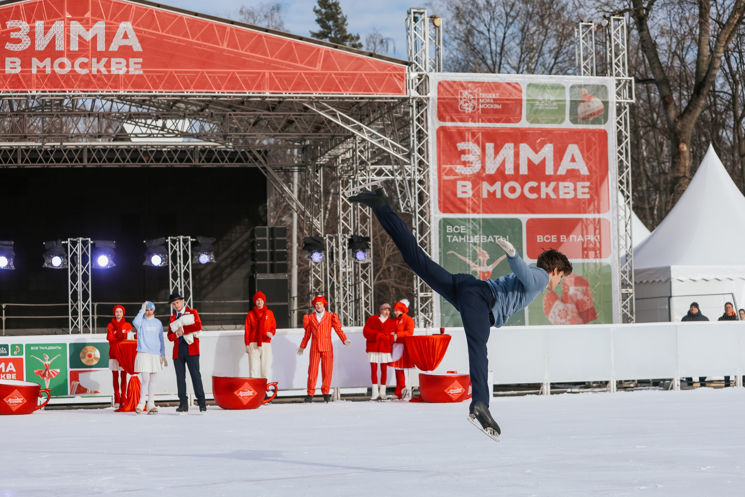 Ледовое шоу Сокольники Московское Чаепитие. Фотограф и видеограф Анна Домашенко