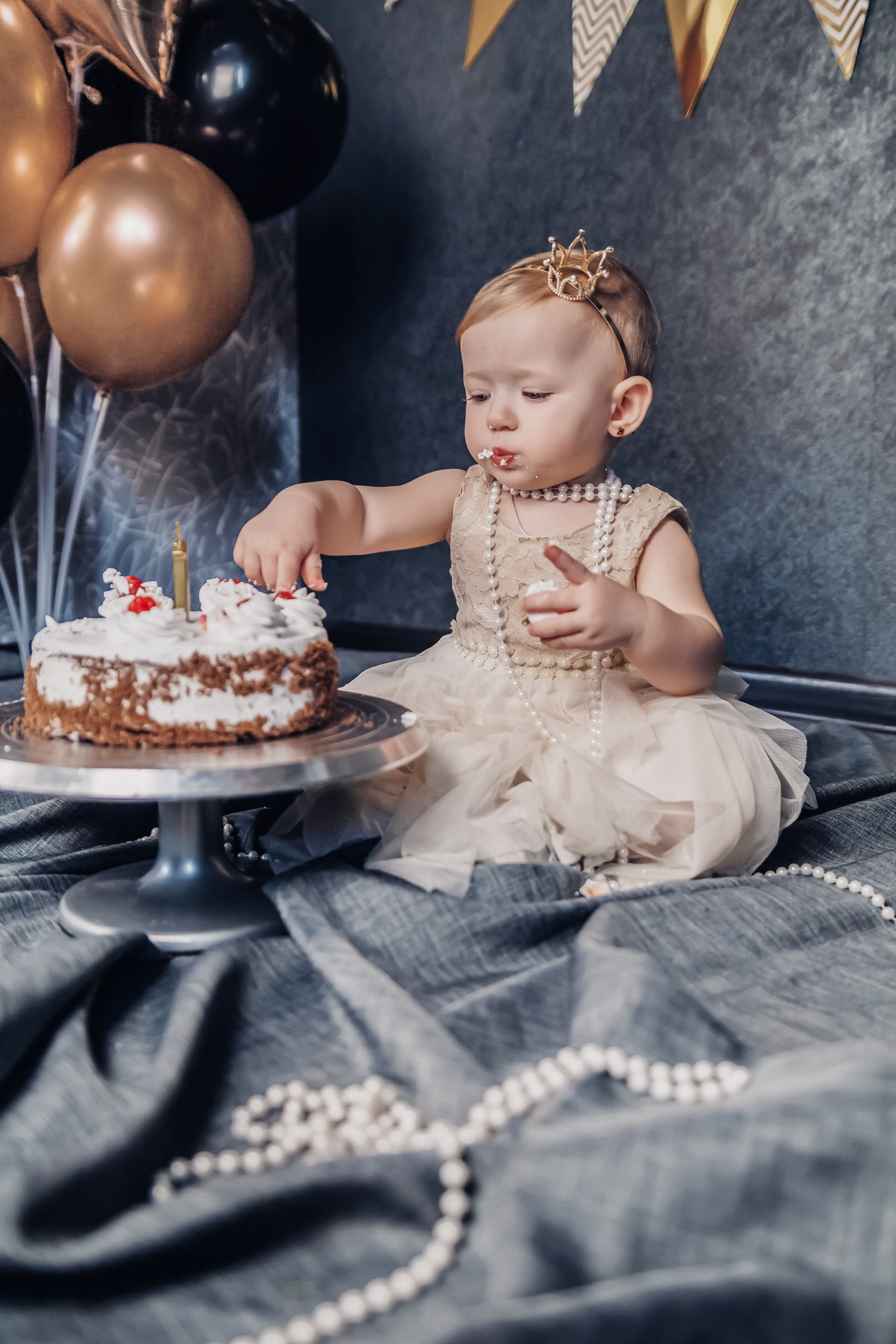Первый день рождения!. Детский и семейный фотограф в Бердске и Новосибирске Дарья Гребнева