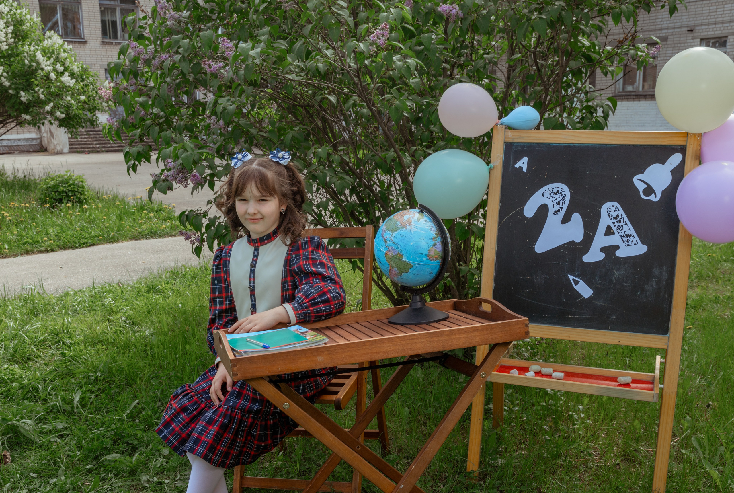 Школьная фотозона. Семейный и детский фотограф в Нижнем Новгороде