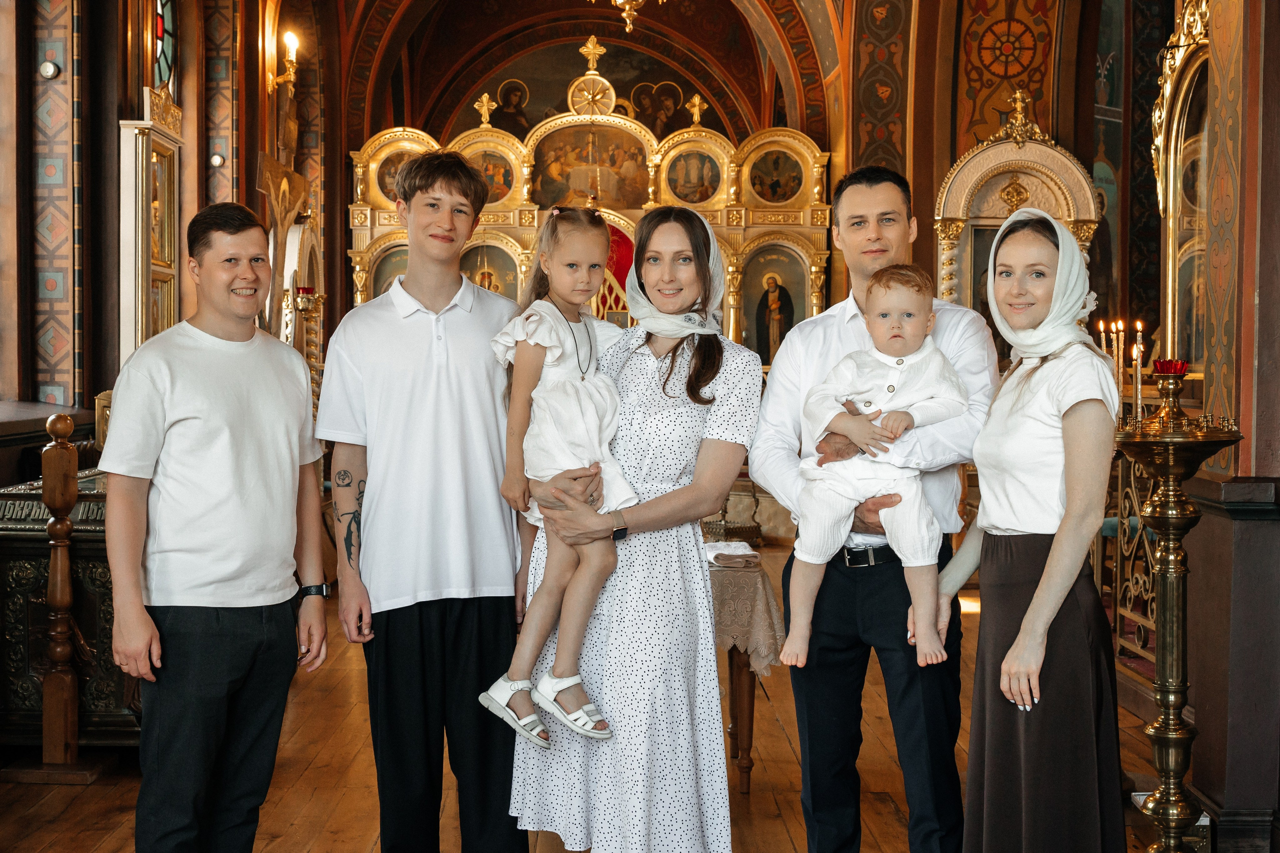 Крещение София и Сережа. Фотограф Краснодар