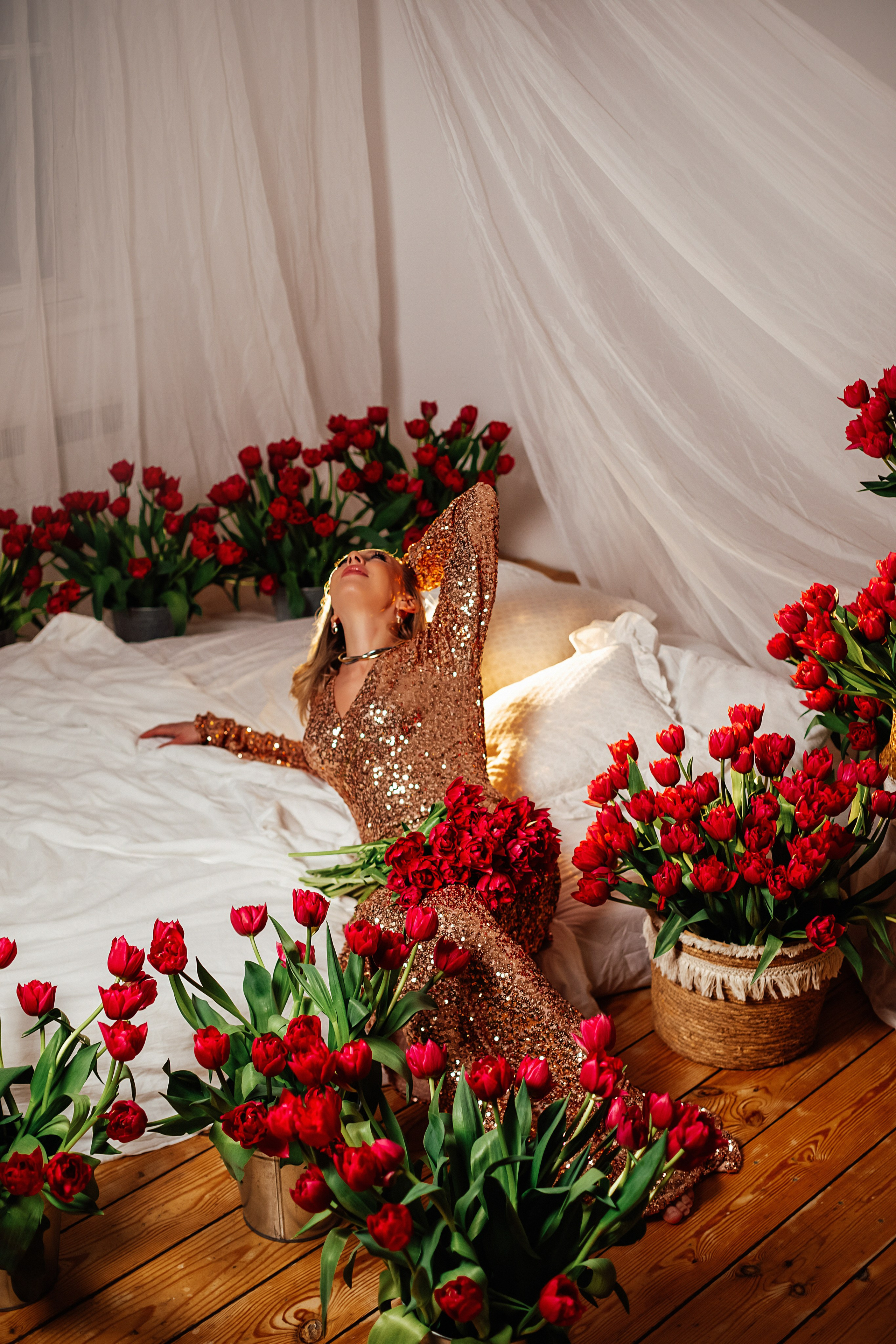 Фотосессия с тюльпанами. Https://malovafoto.ru