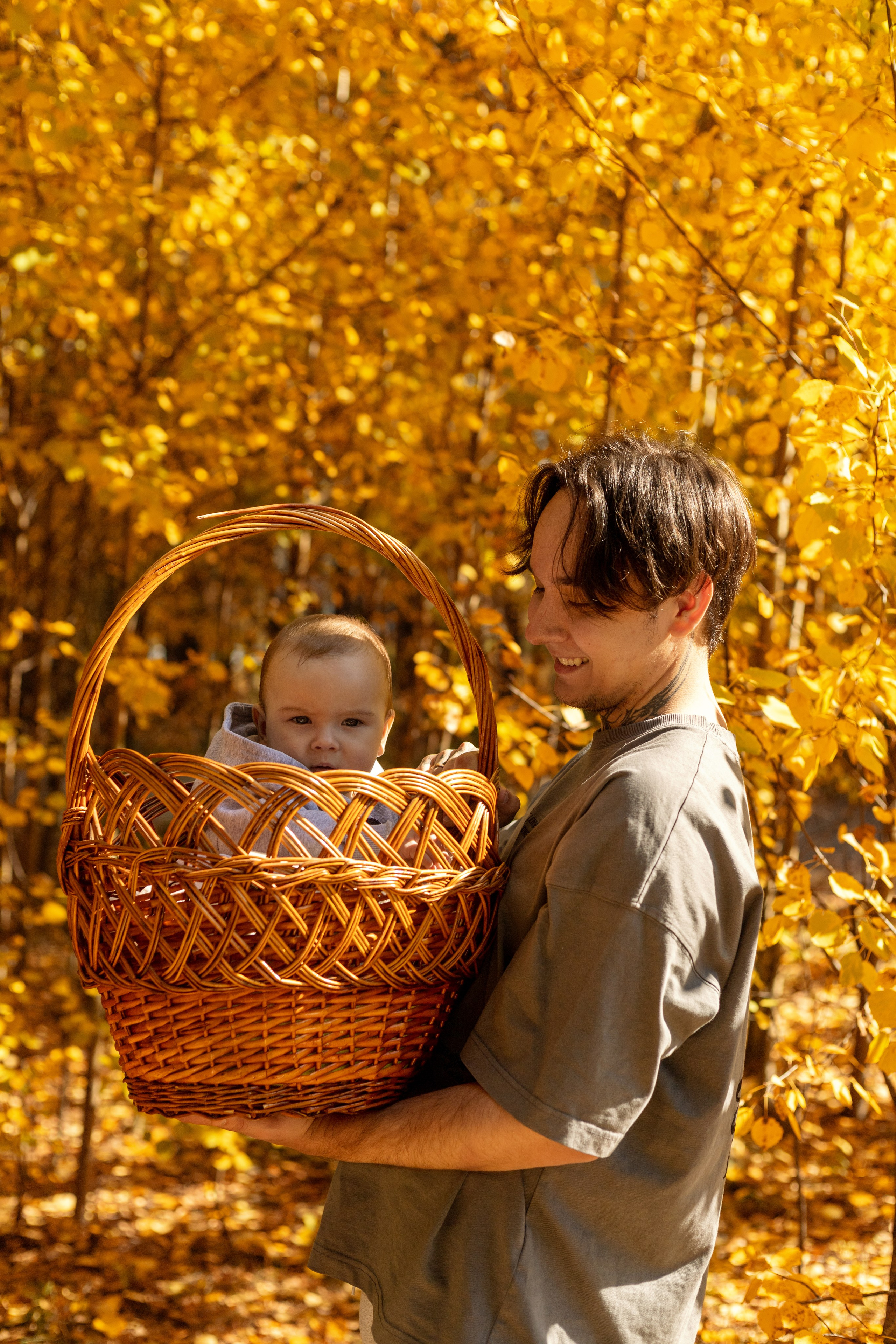 Семейная осенняя фотосессия. Фотограф Ангарск Александра Зарубина