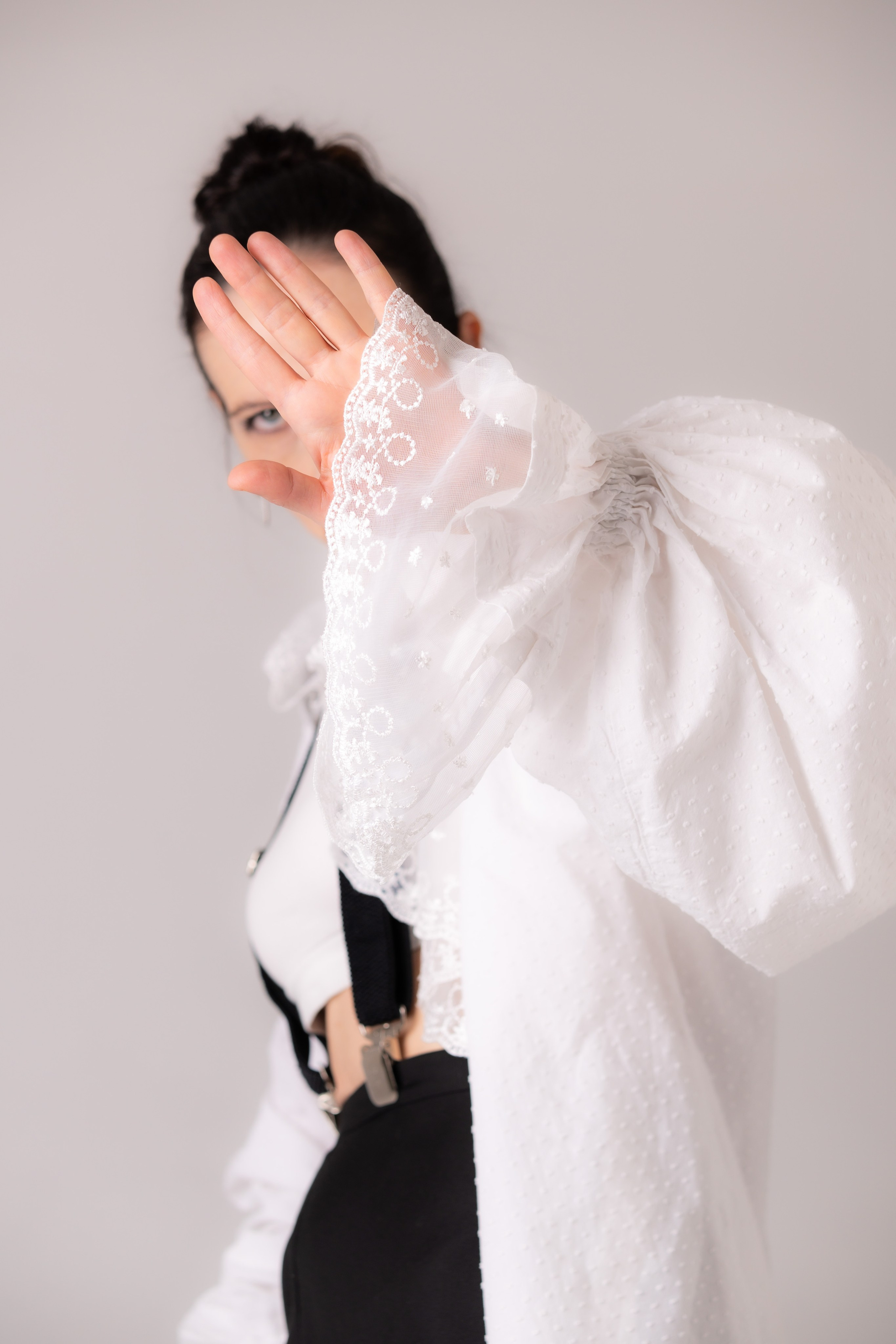 Студийная фотосессия девушки