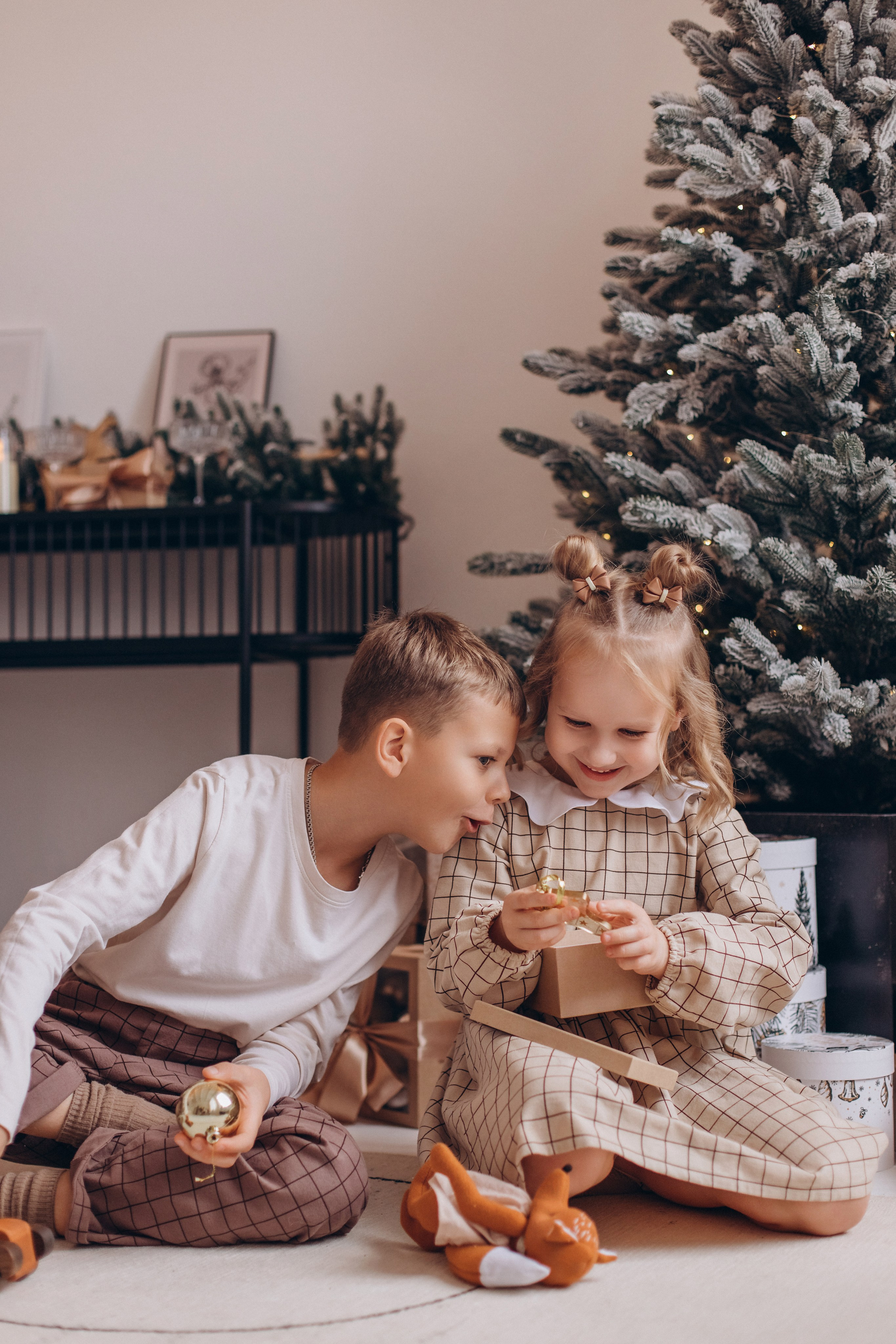Новогодняя история для семьи Тищенко. Валентина Удалая — семейный и портретный фотограф в Брянске