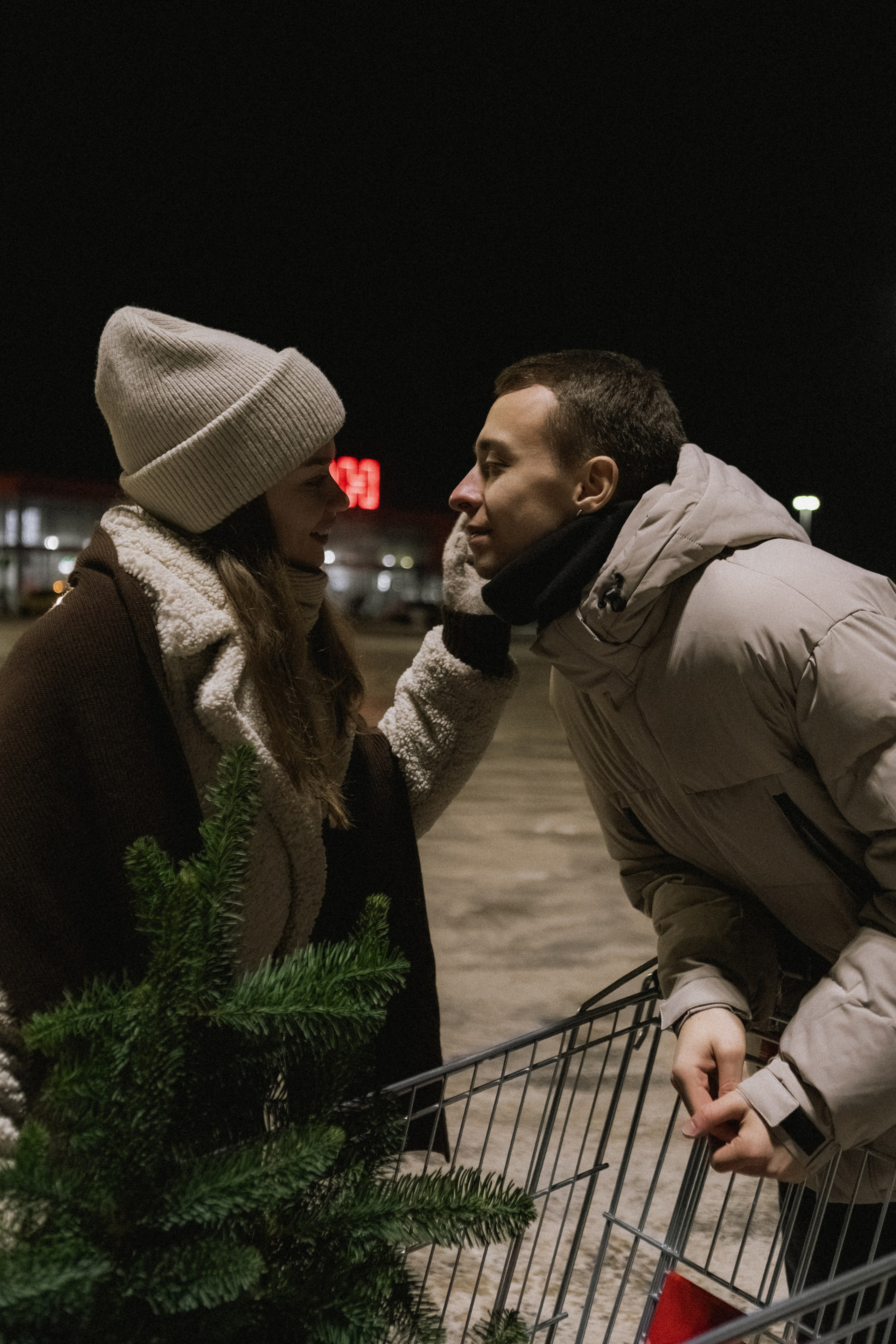 Зимняя лавстори. Фотограф в Москве Таша Логинова