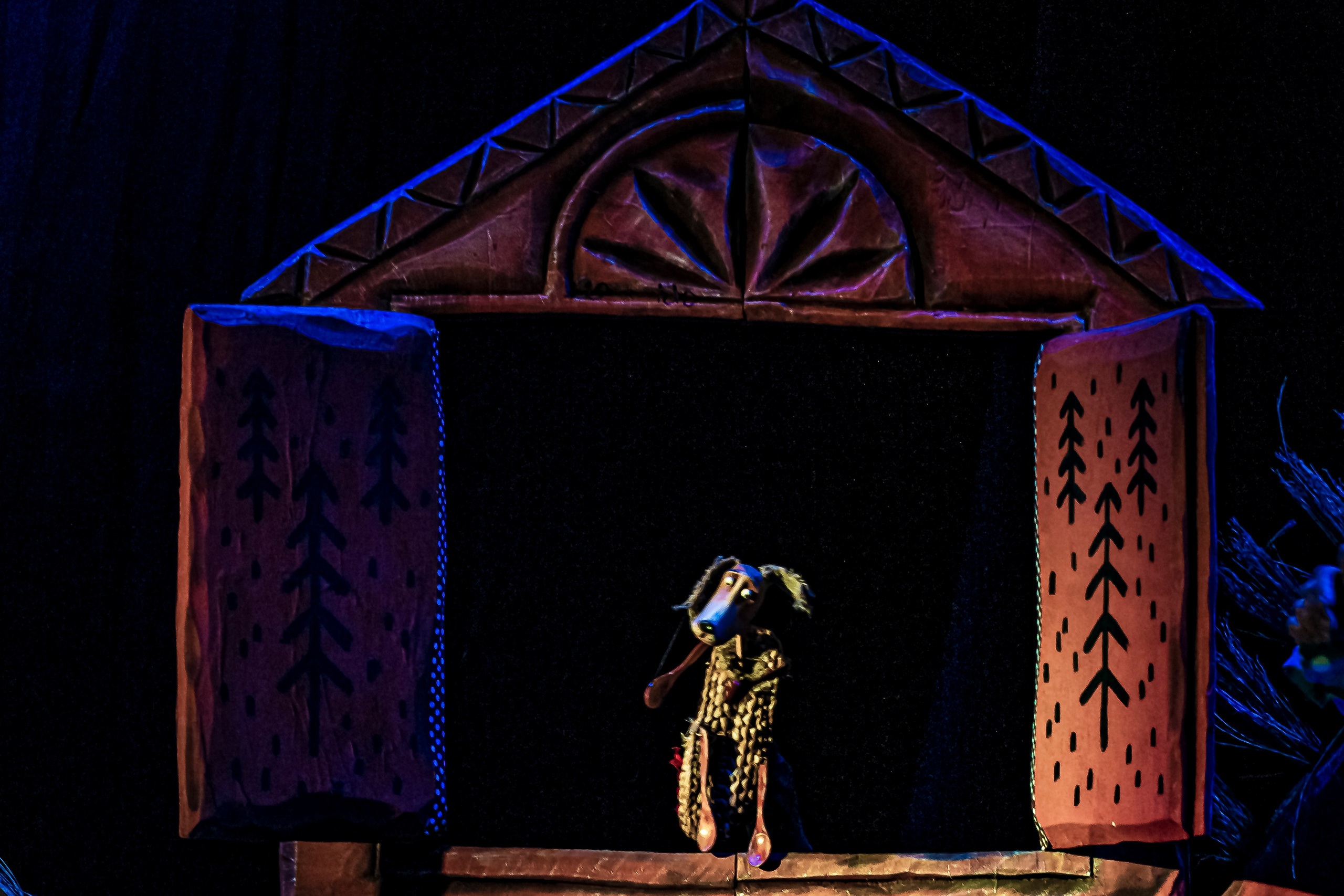 Лапотные сказки спектакль театра Саквояж. Фотограф в Сочи Юрий Шептаев