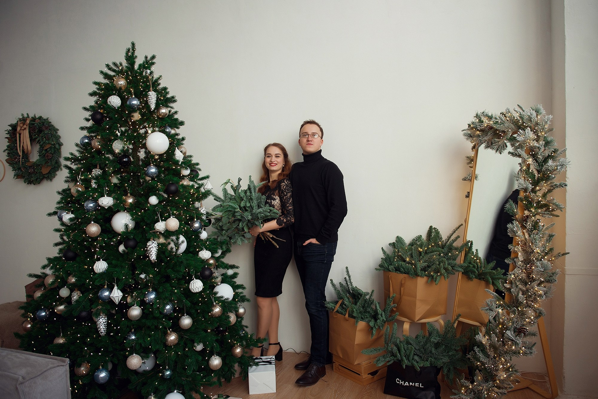 Новогодняя Love Story. Фотограф Кристина Гришина Рязань