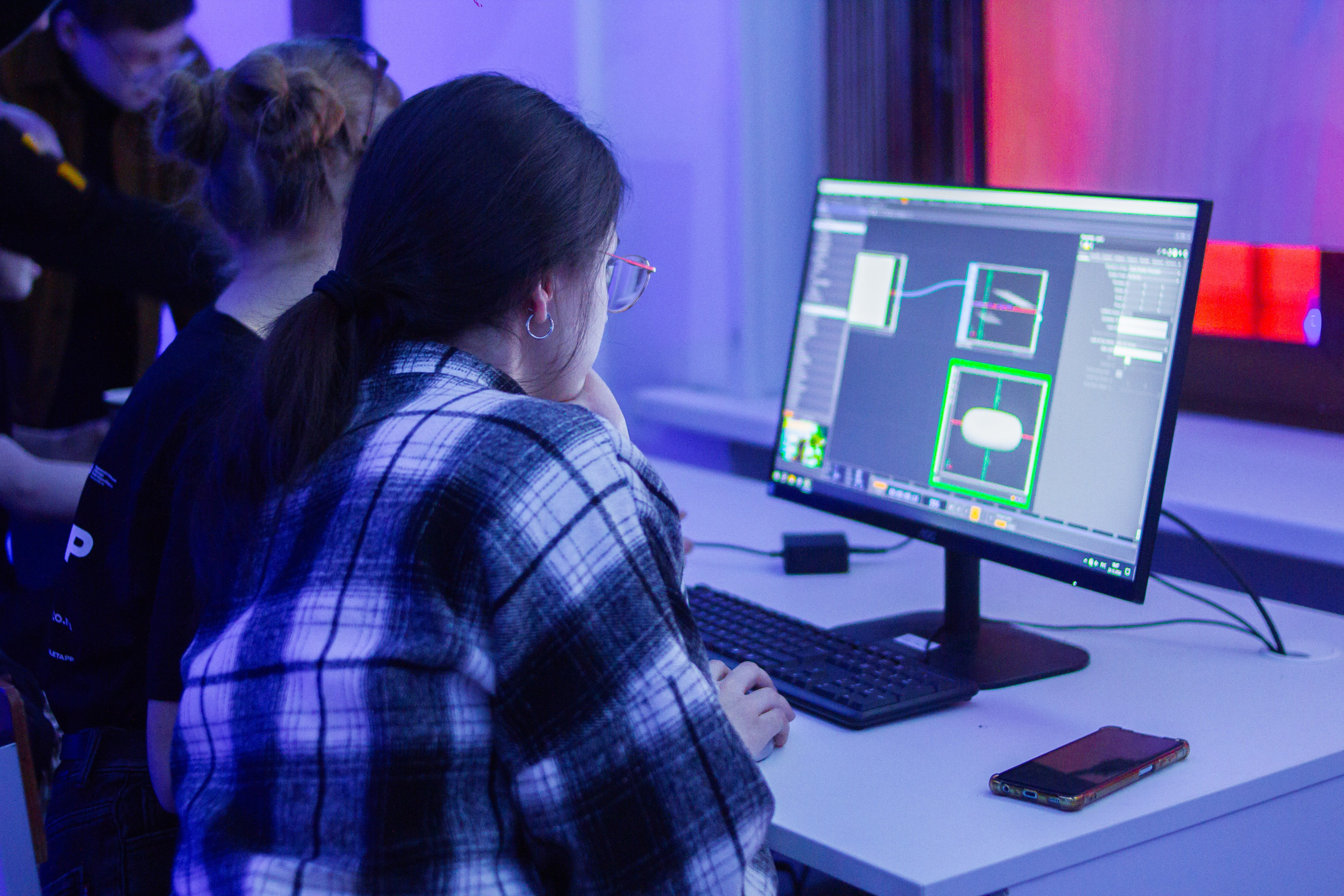 Профориентационный вечер профиля «Цифровое искусство» в Екатеринбургской академии современного искусства 2024