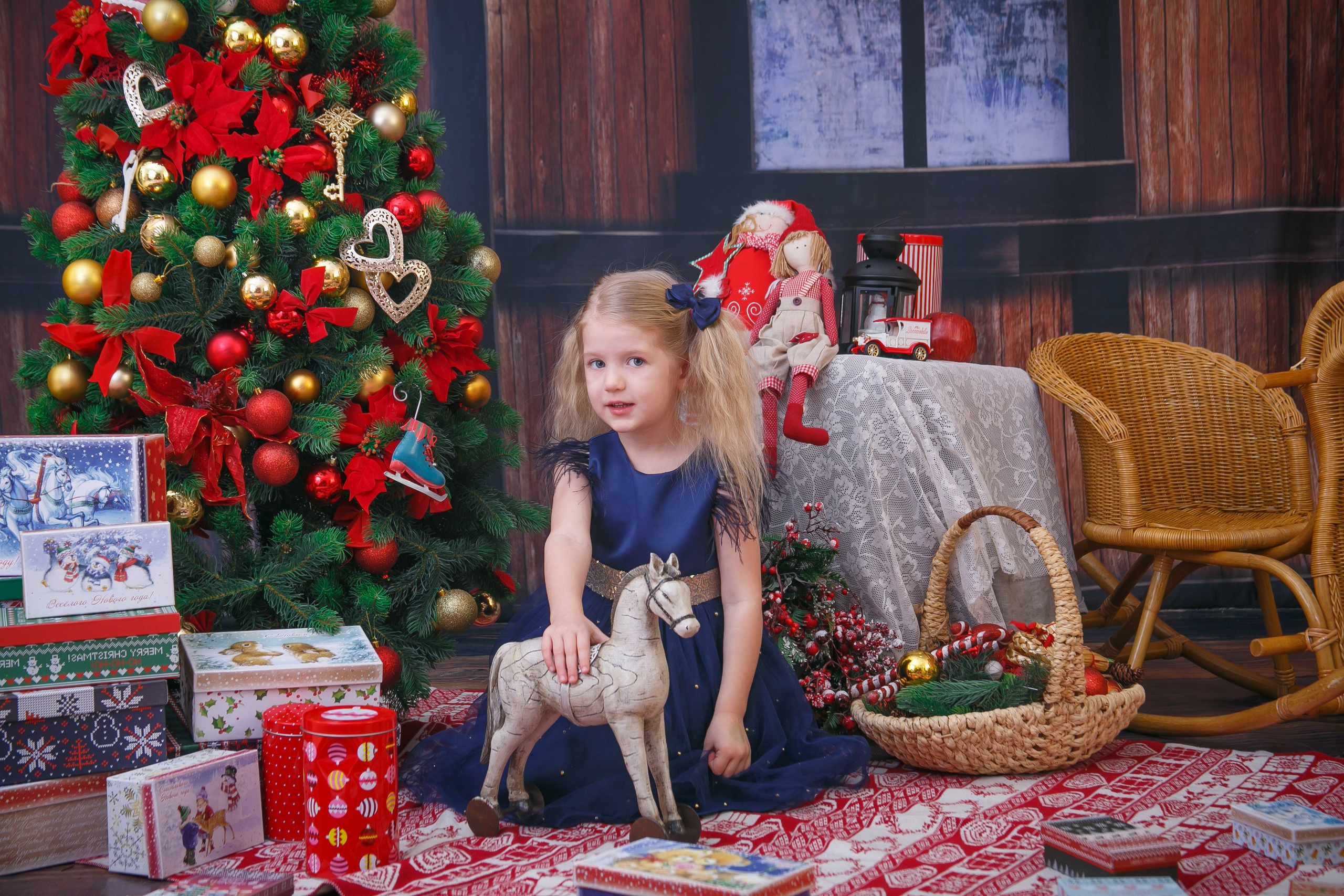 Рождество. Семейный и детский фотограф Антон Зорин