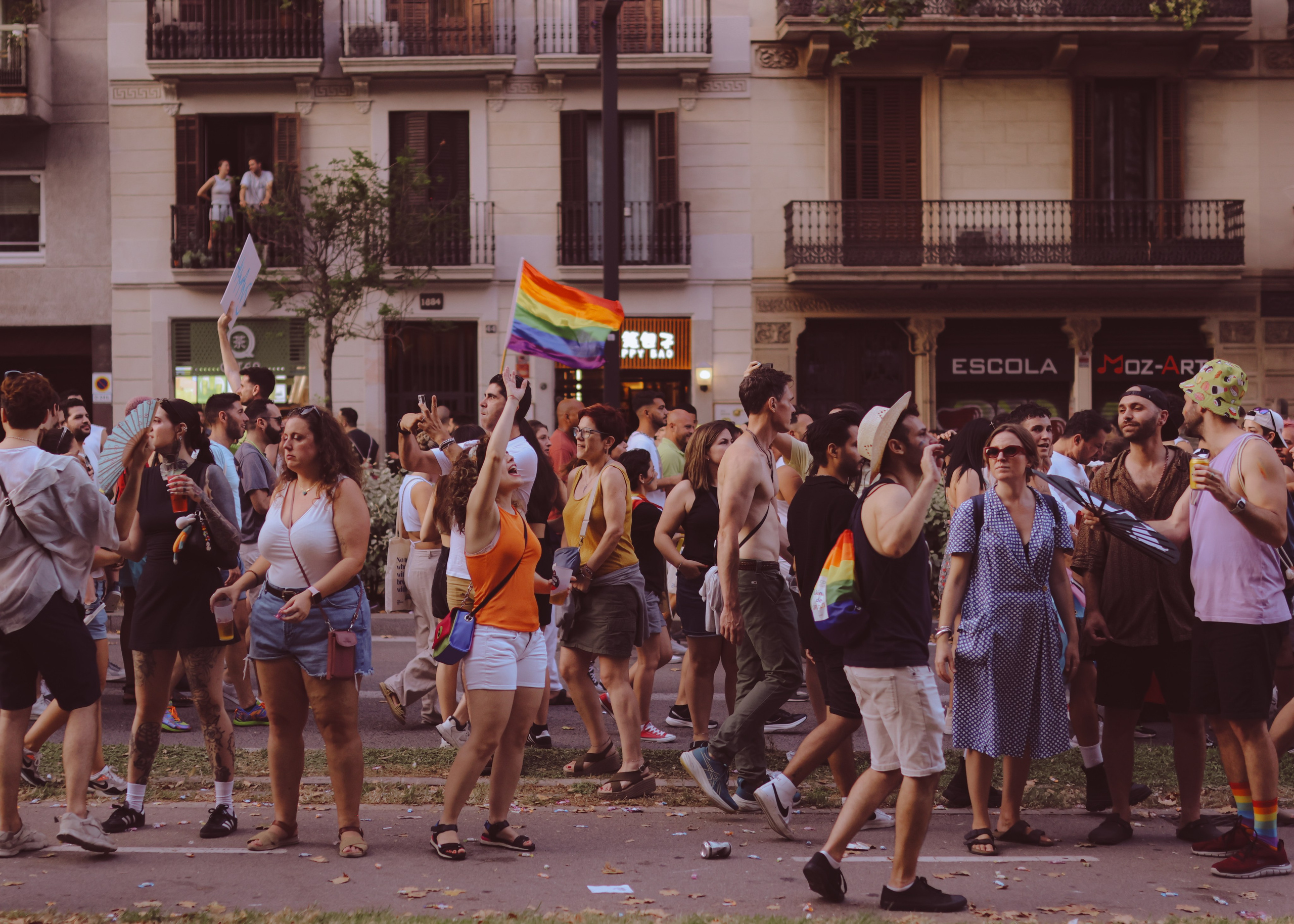 PRIDE, Barcelona 2024. Photographer in Israel Alice Milchin
