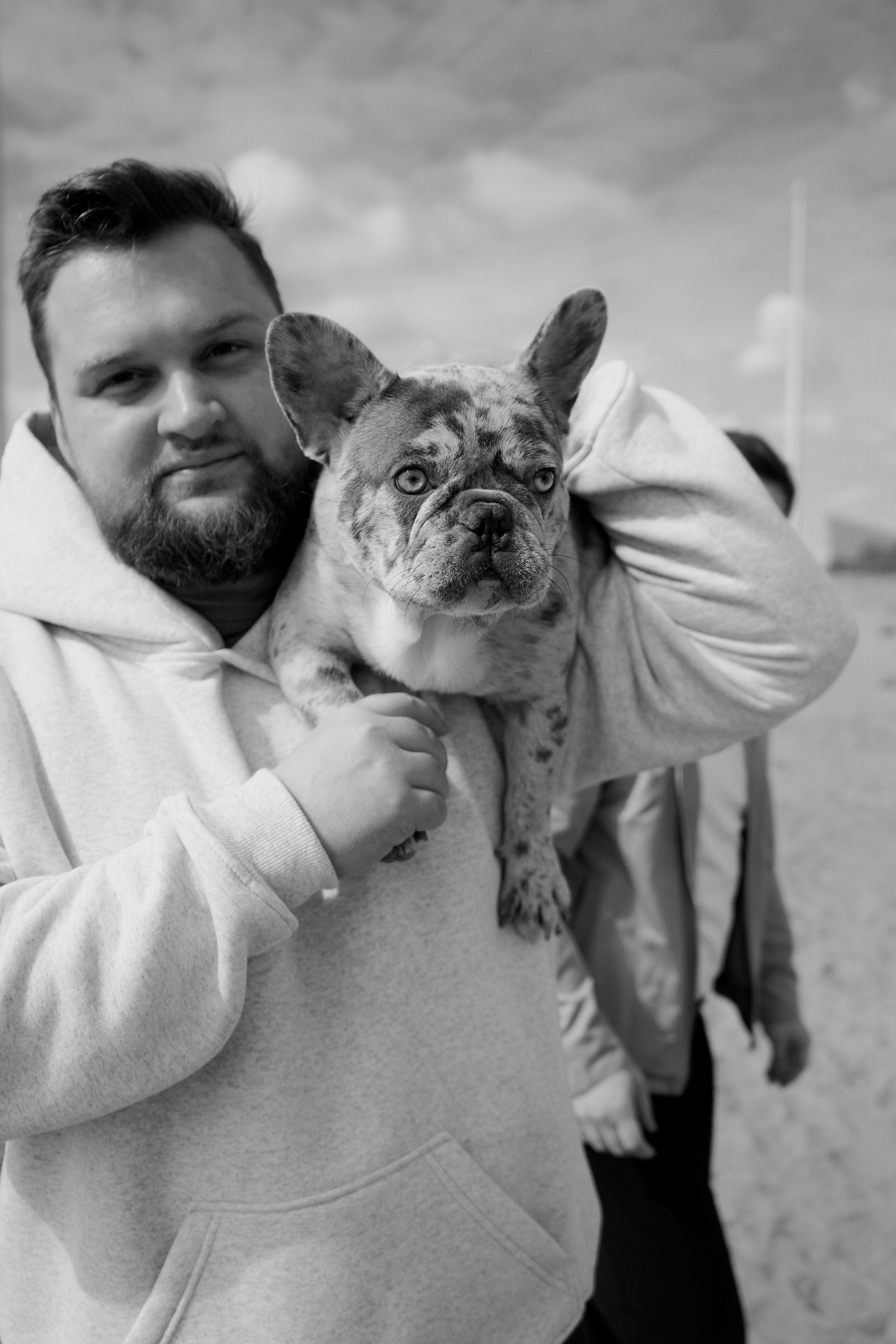 Фотосессия с собакой на заливе. Фотограф / Санкт-Петербург / Галина Никонова