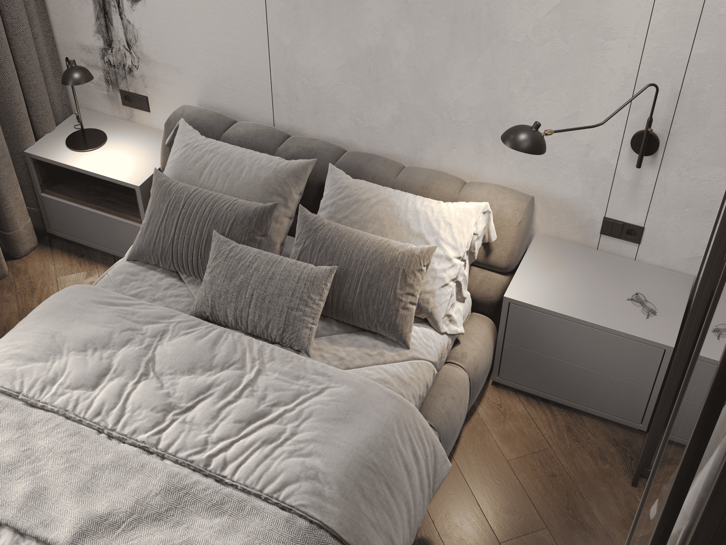 Young man's bedroom. Дизайнер интерьера, мебели Вероника Смовж