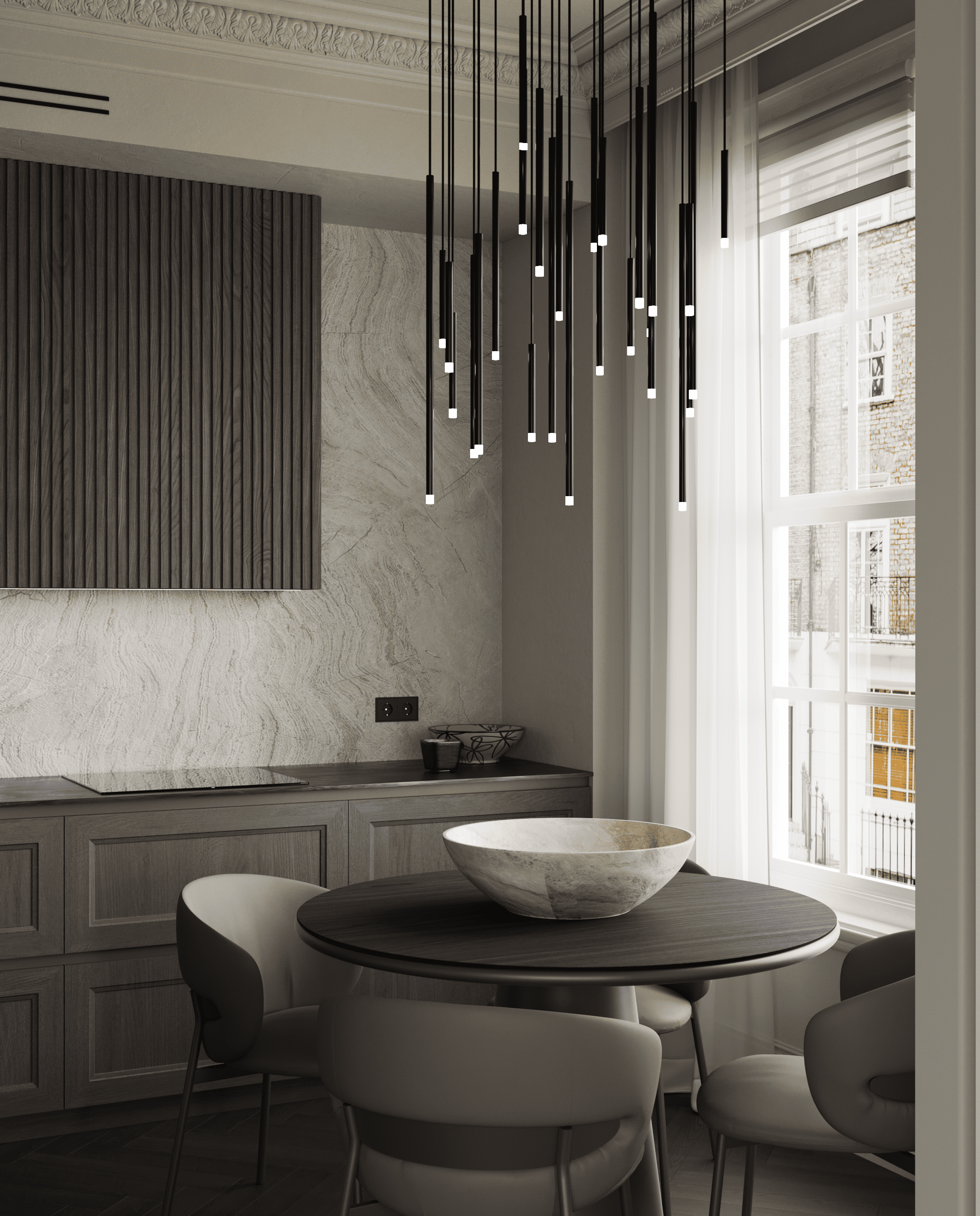 Contemporary Neoclassic. Дизайнер интерьера, мебели Вероника Смовж