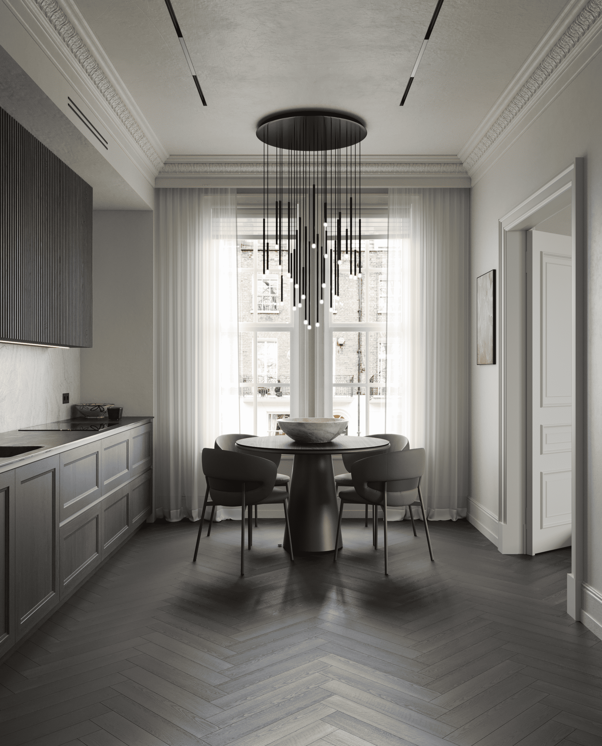 Contemporary Neoclassic. Дизайнер интерьера, мебели Вероника Смовж