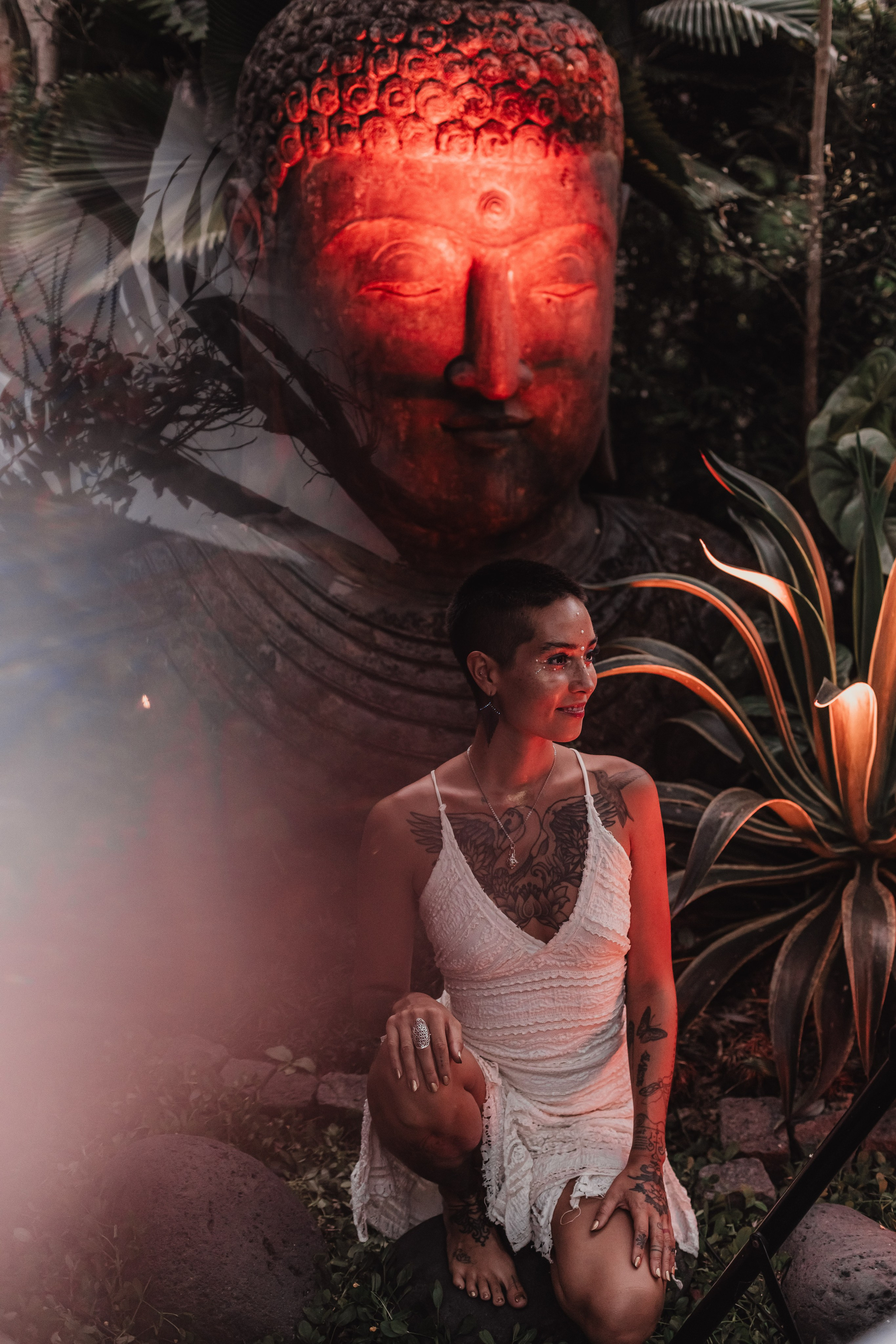 Navaratri w Bhakti Bliss at Dragon tea temple. Мариам Багдасарян