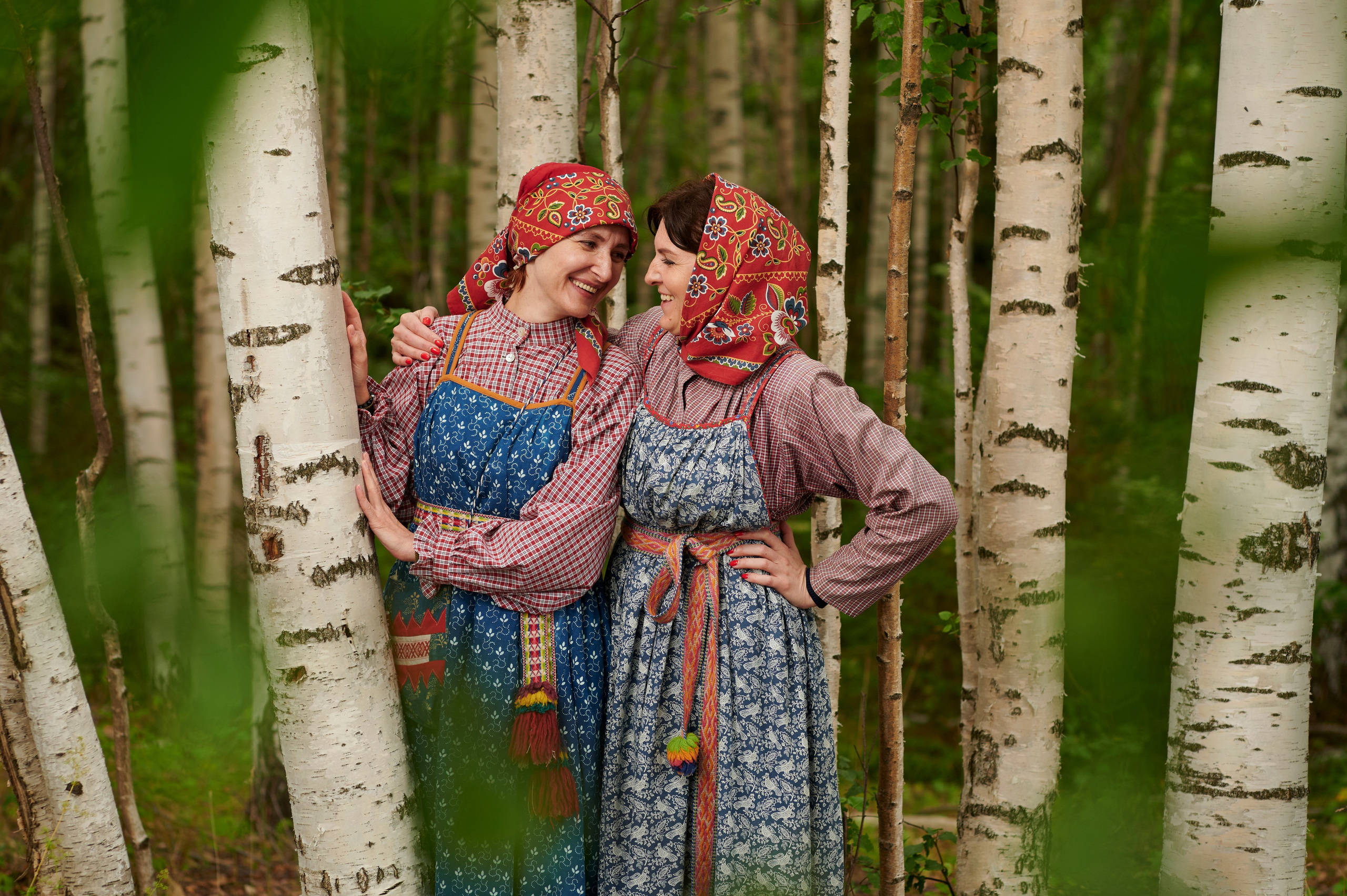Фотосессия в русском народном стиле в Хохловке. Студия подкастов в Перми фотограф видеограф Михаил Воскресенских