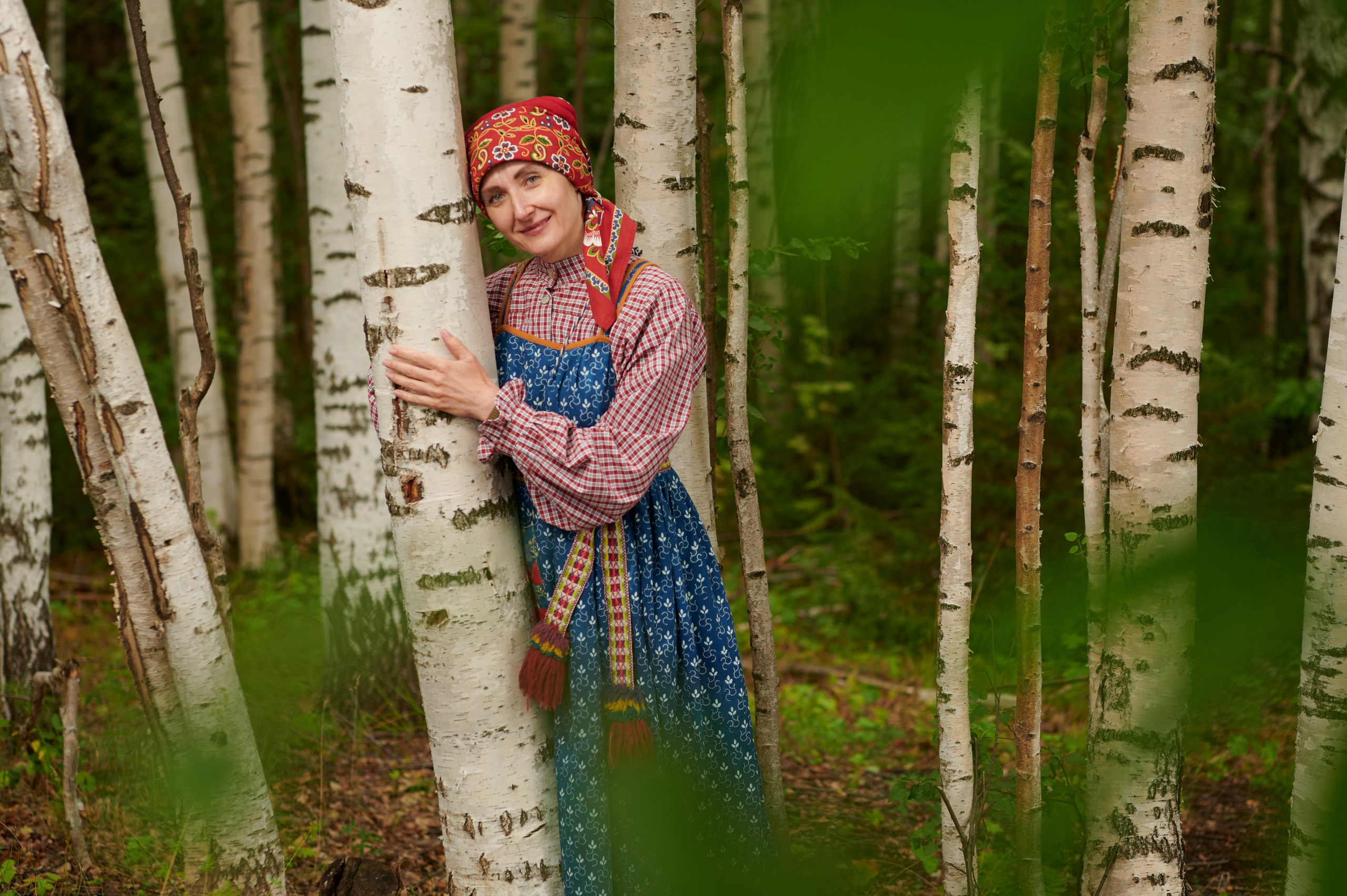 Фотосессия в русском народном стиле в Хохловке. Студия подкастов в Перми фотограф видеограф Михаил Воскресенских