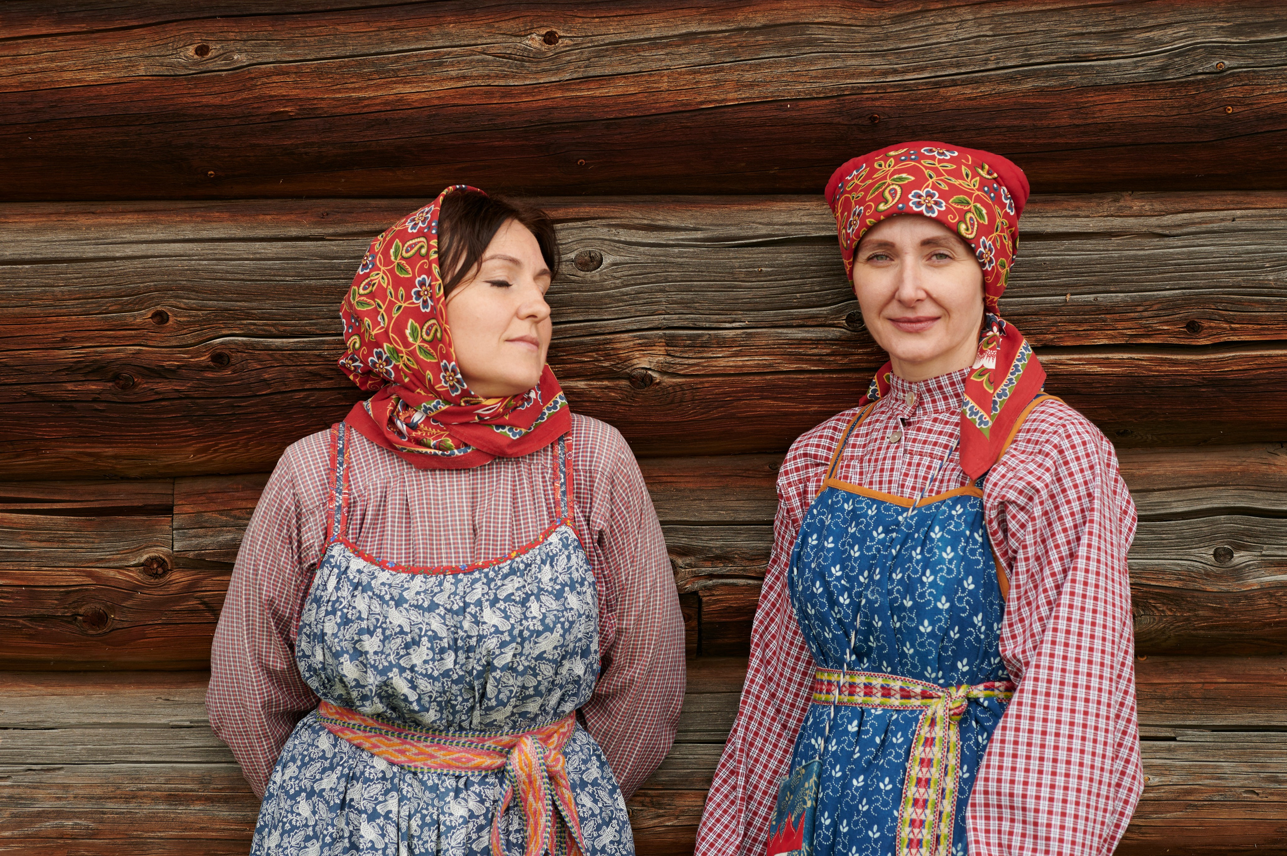 Фотосессия в русском народном стиле в Хохловке. Студия подкастов в Перми фотограф видеограф Михаил Воскресенских